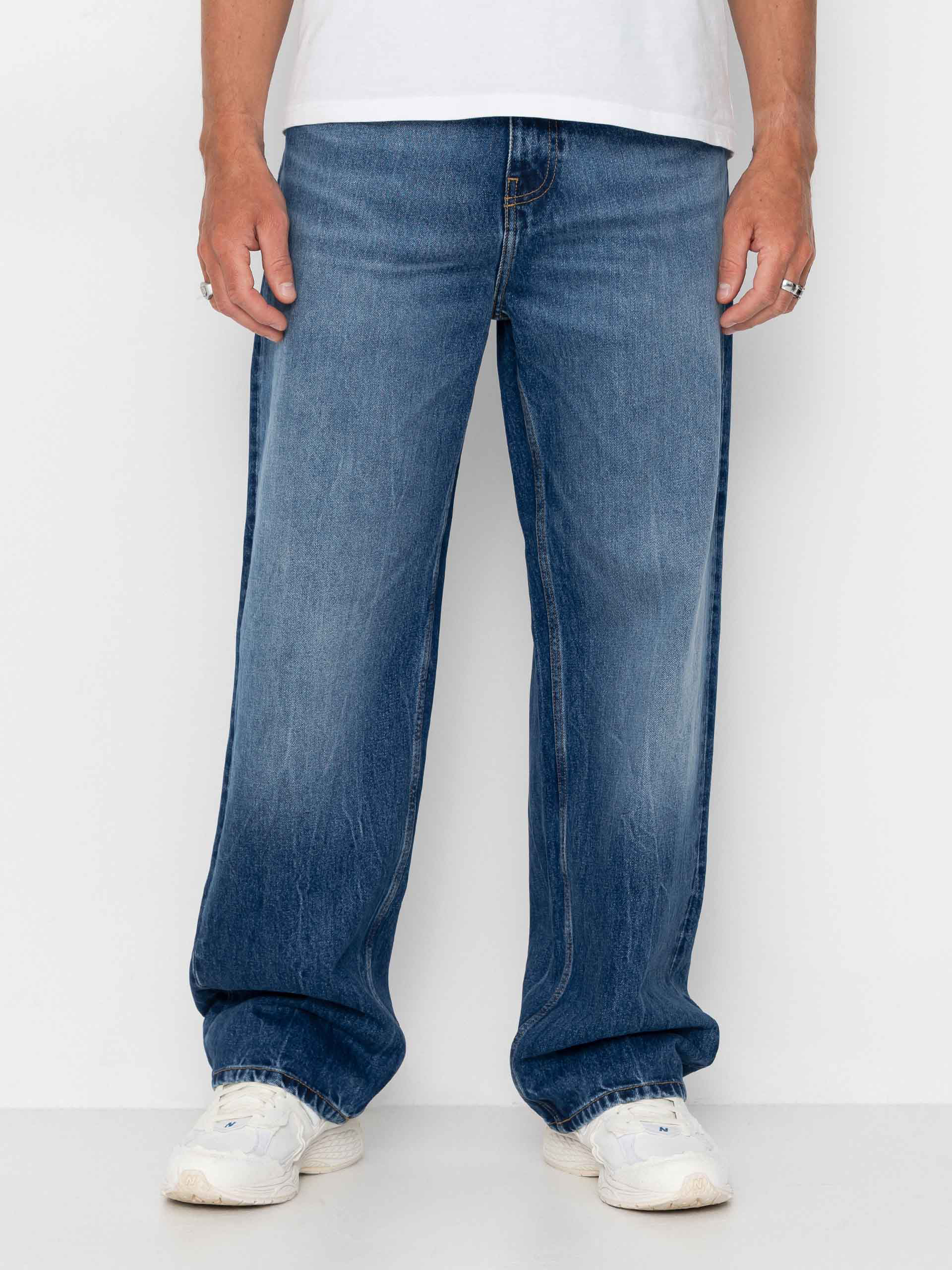 Nohavice Carhartt WIP Payson (blue/marble used wash)