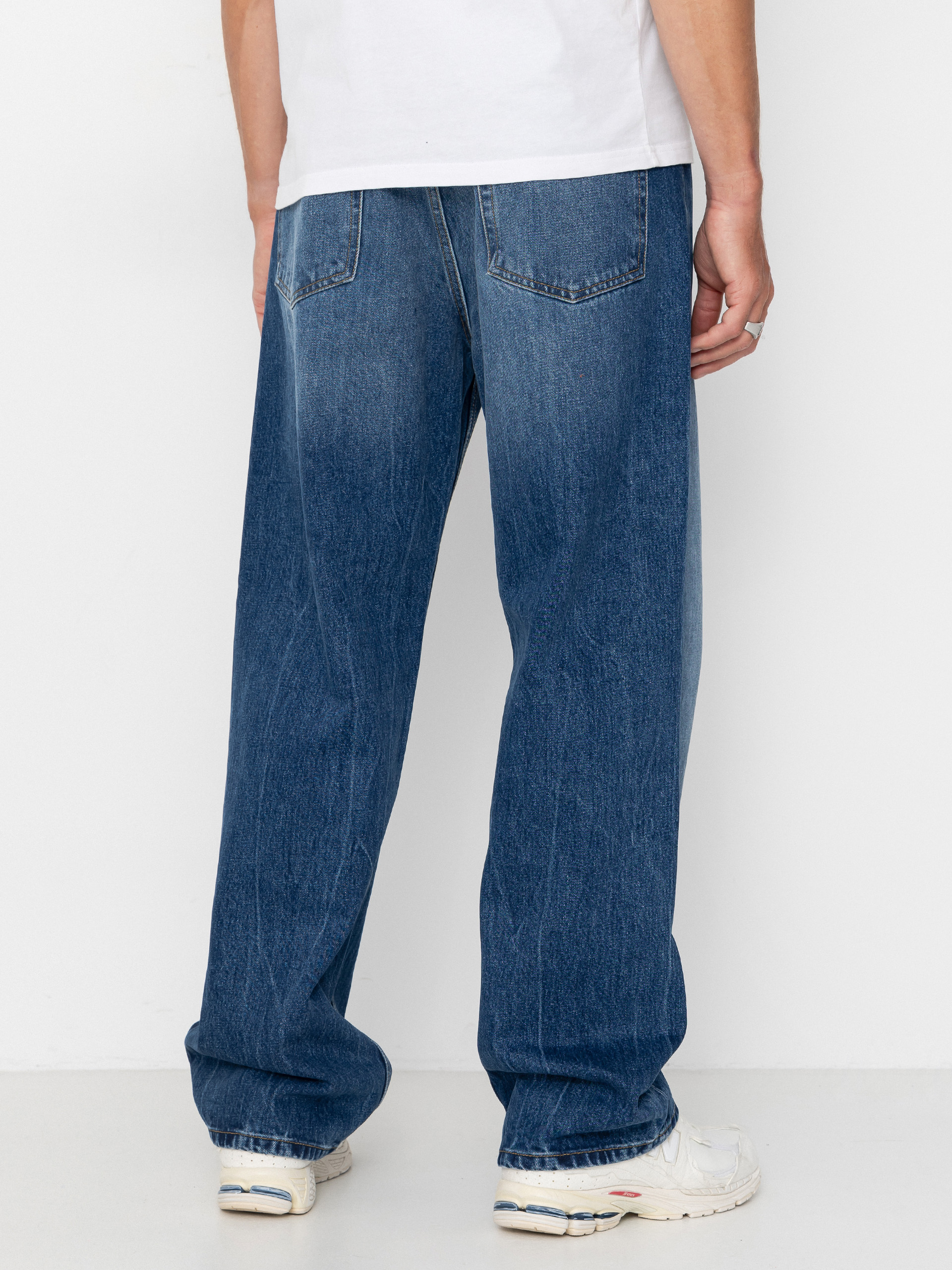 Nohavice Carhartt WIP Payson (blue/marble used wash)