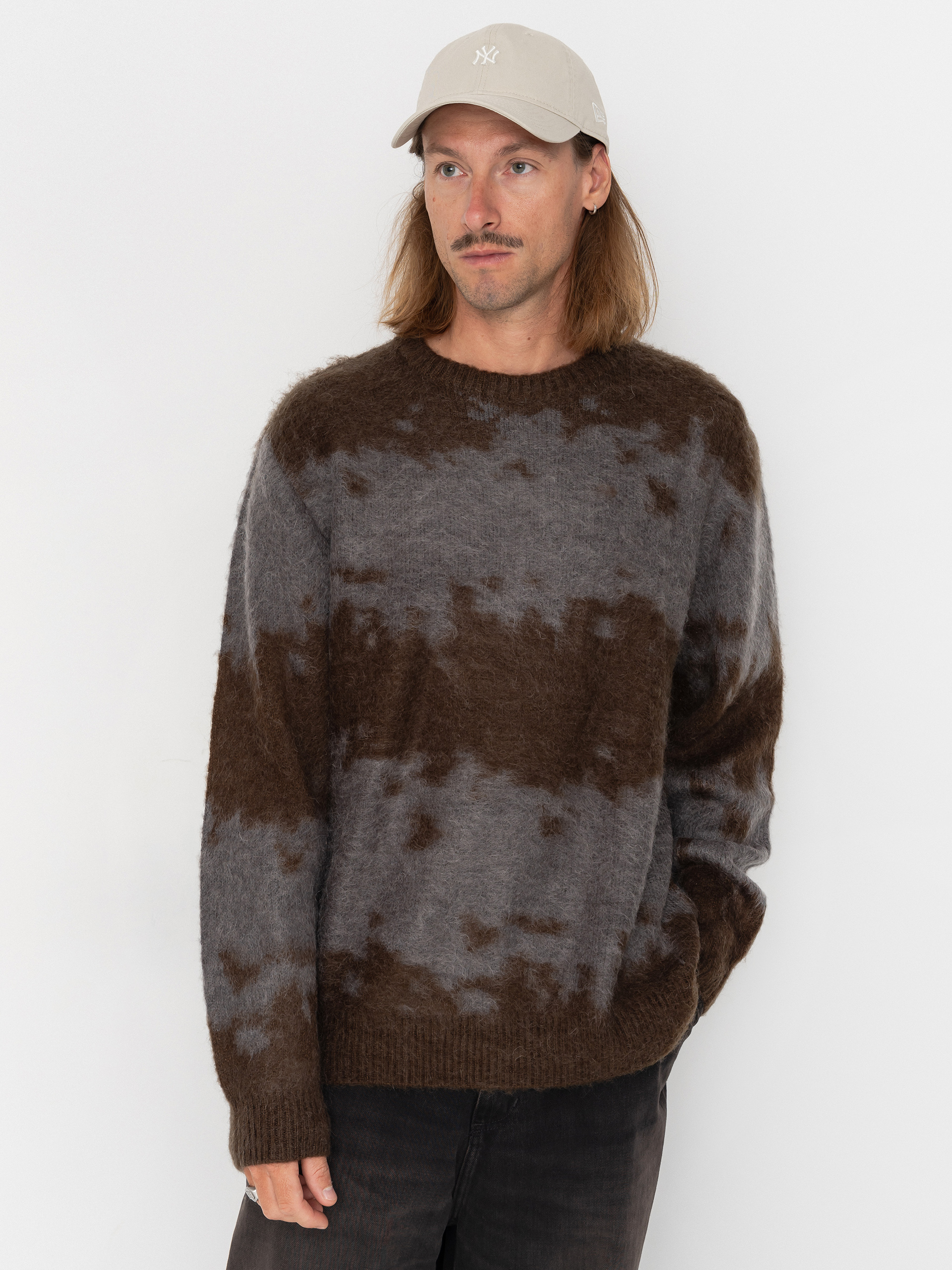 Sveter Gramicci Mohair Splatter (slate splatter)