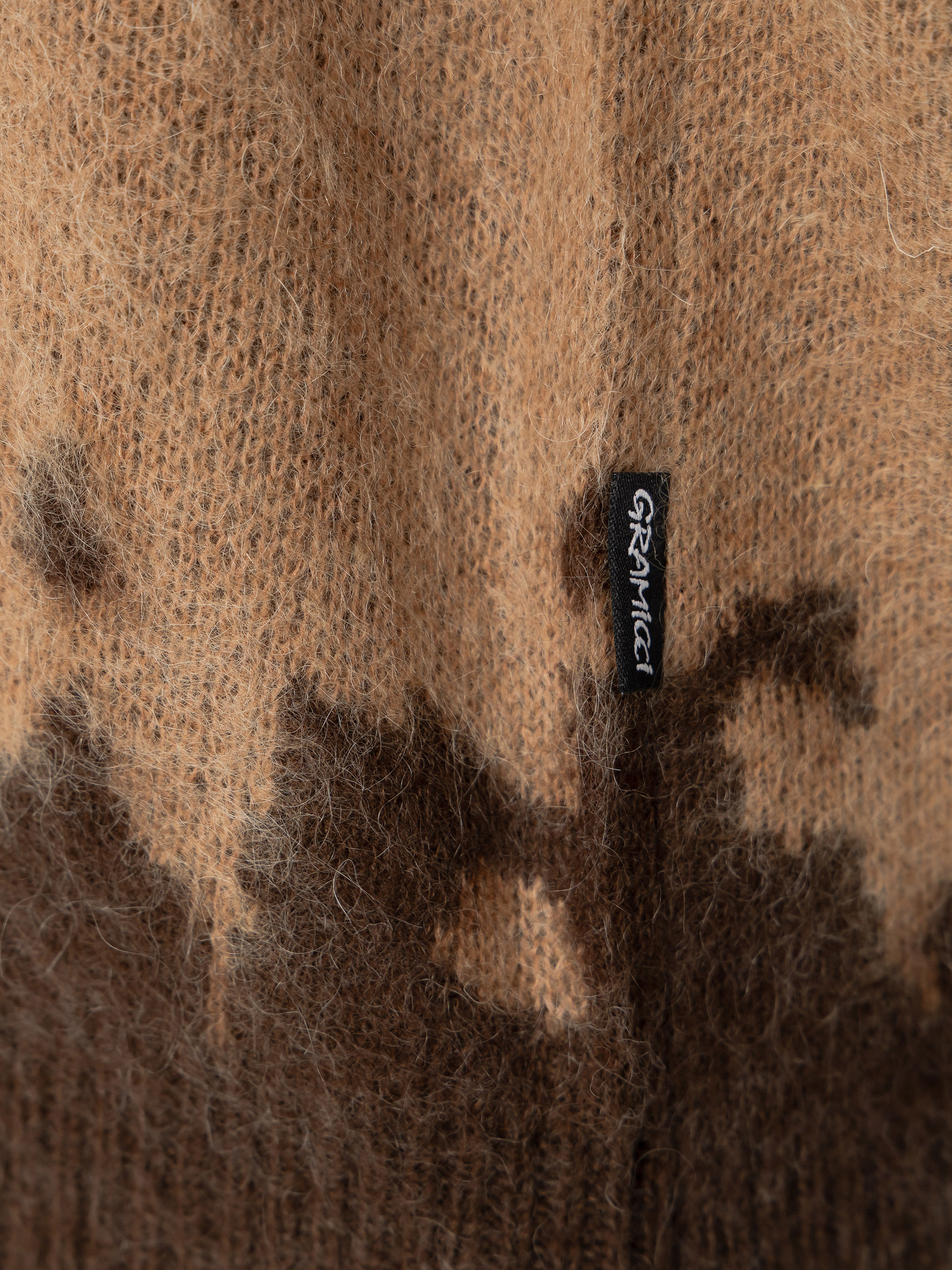 Sveter Gramicci Mohair Splatter (taupe splatter)