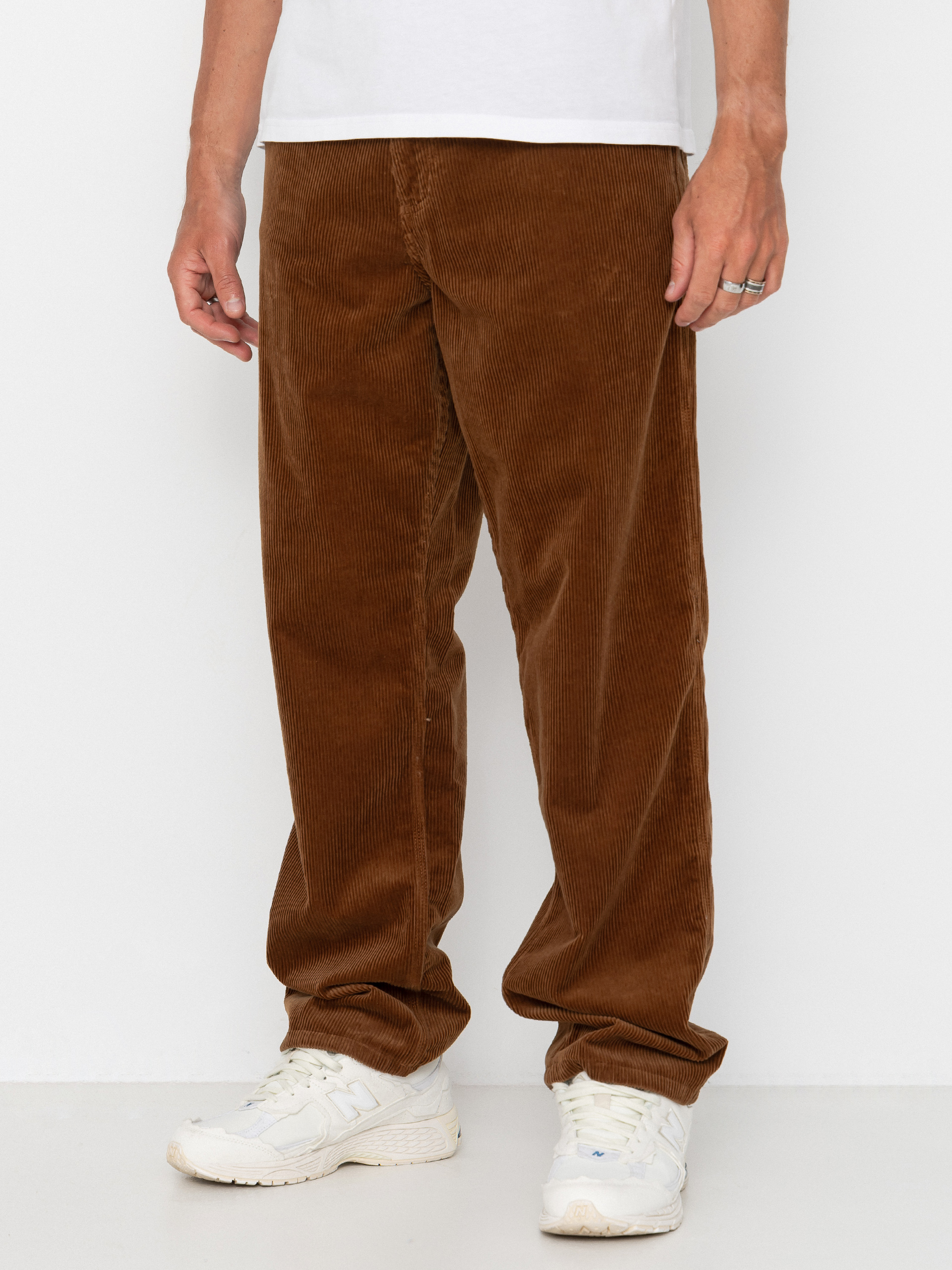 Nohavice Carhartt WIP Simple (wip h brown/rinsed)