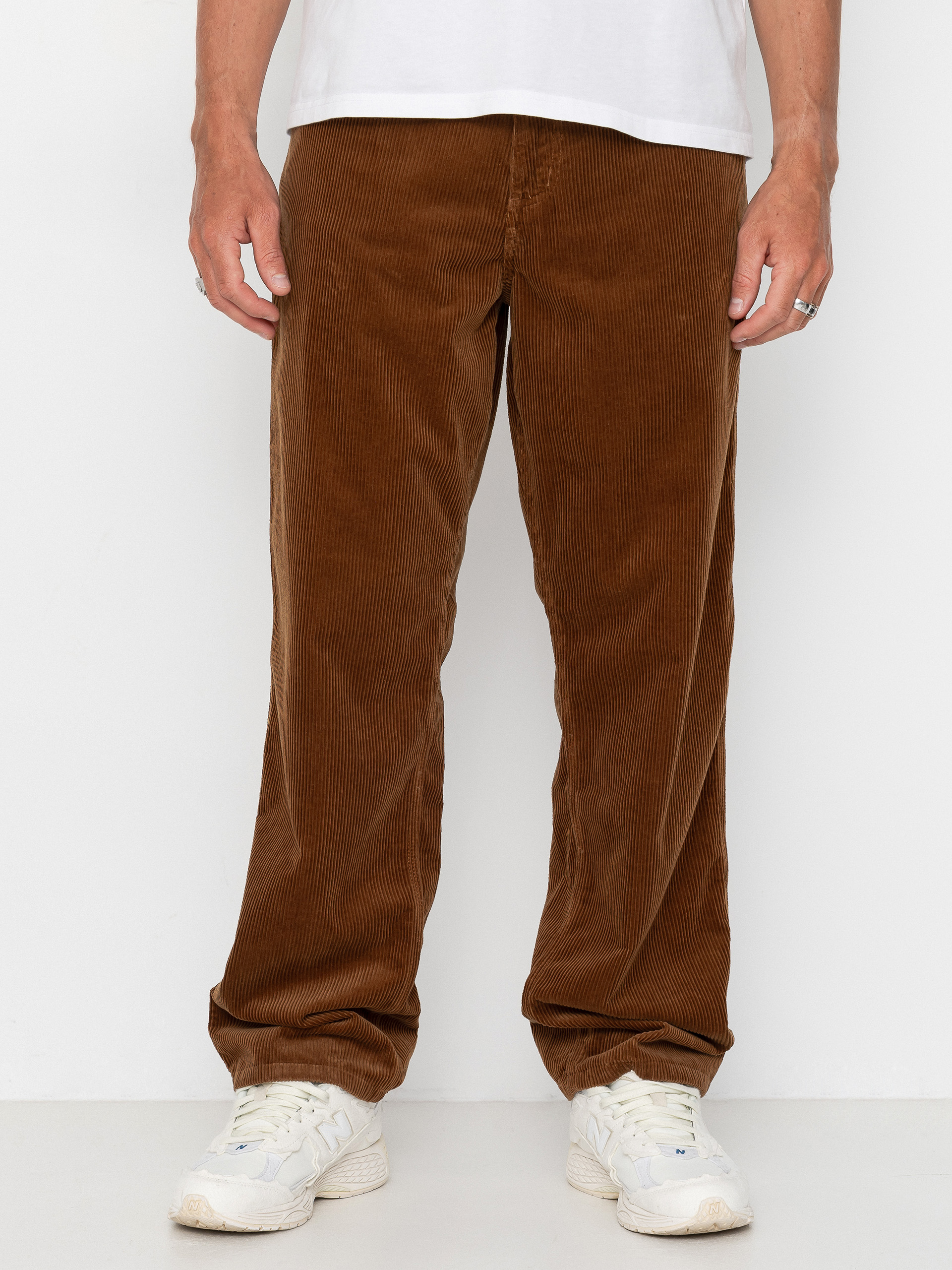 Nohavice Carhartt WIP Simple (wip h brown/rinsed)