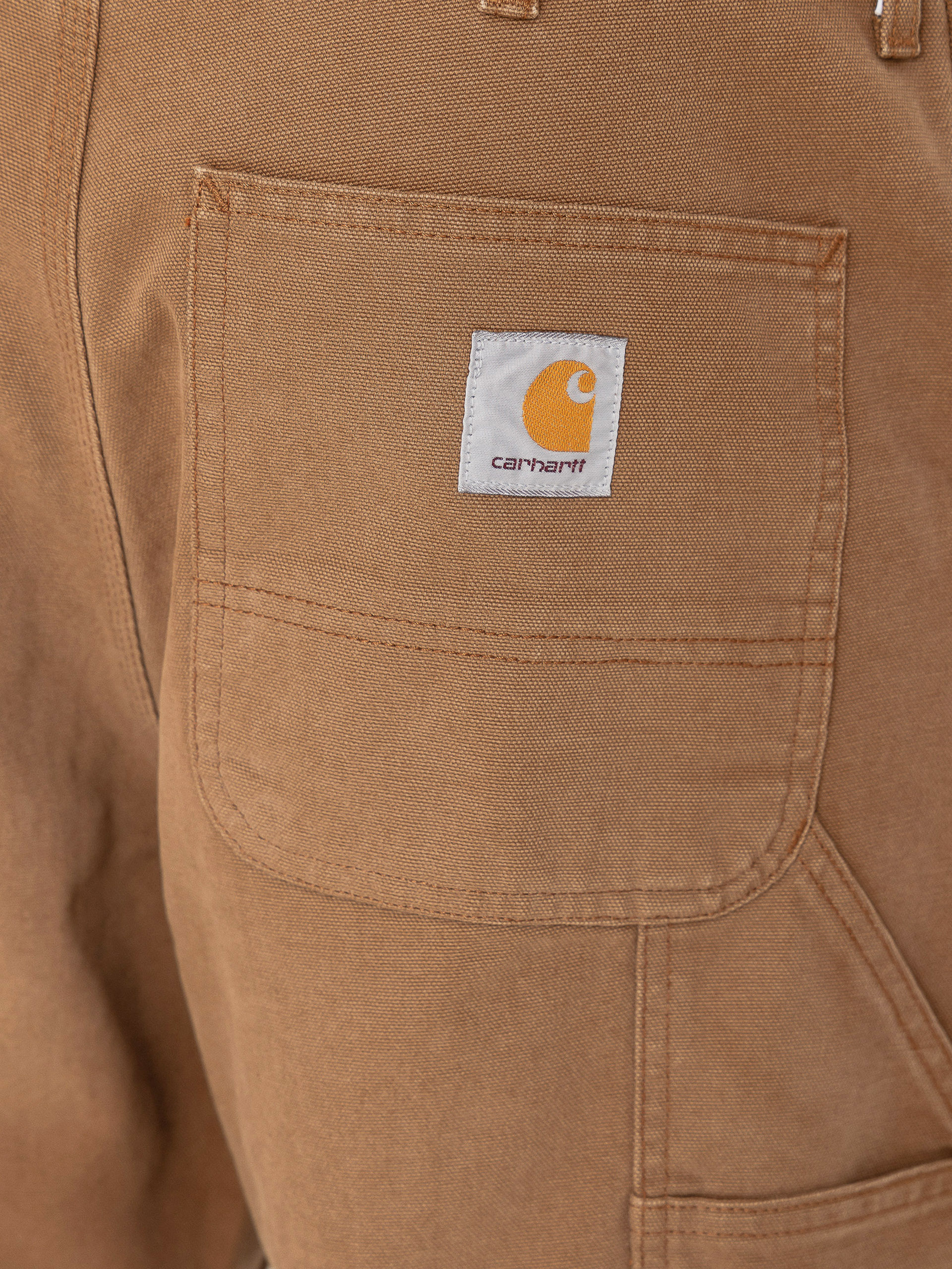 Nohavice Carhartt WIP Single Knee (wip h brown/stone canvas)