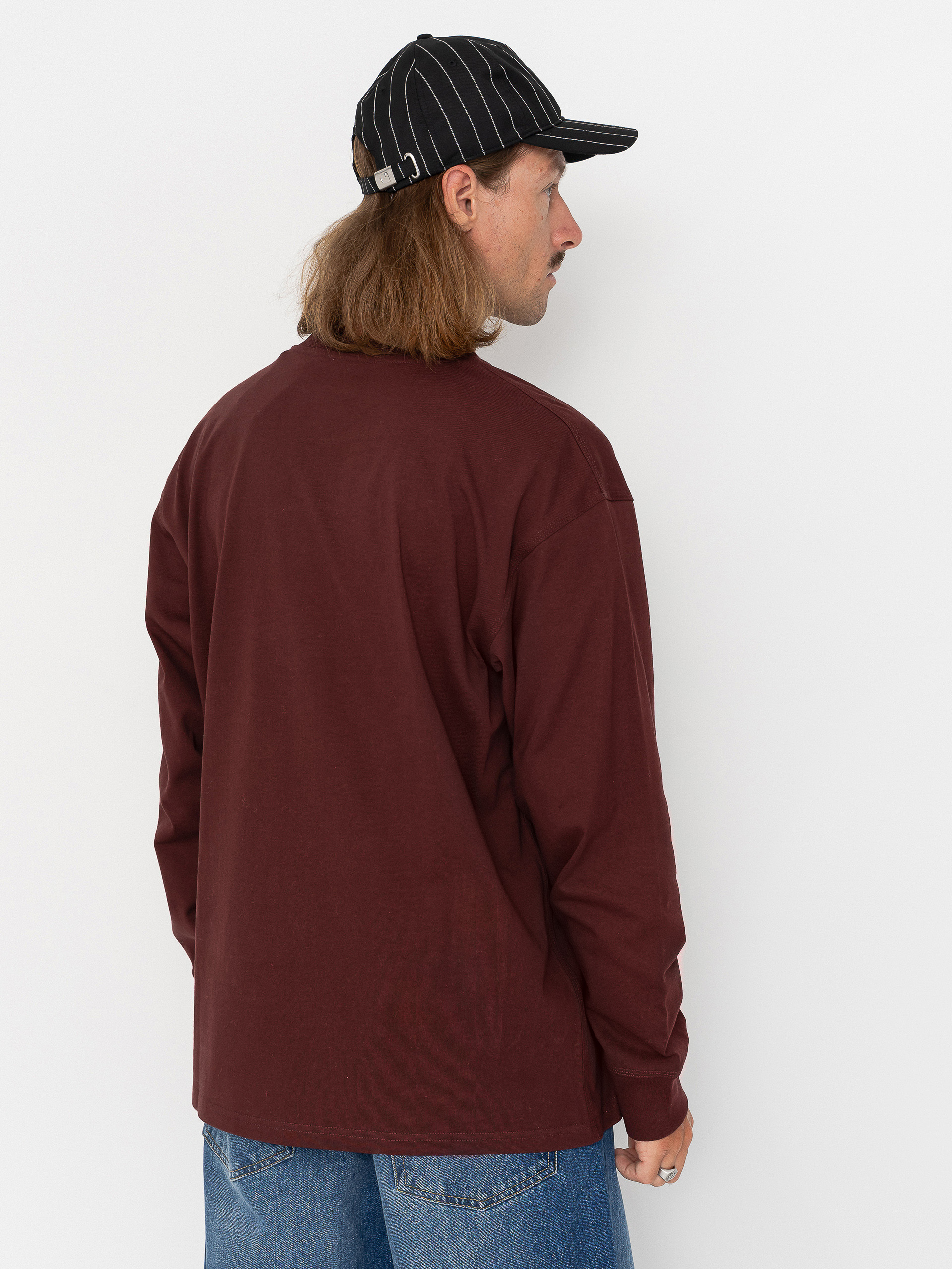 Triko Carhartt WIP American Script (amarone)
