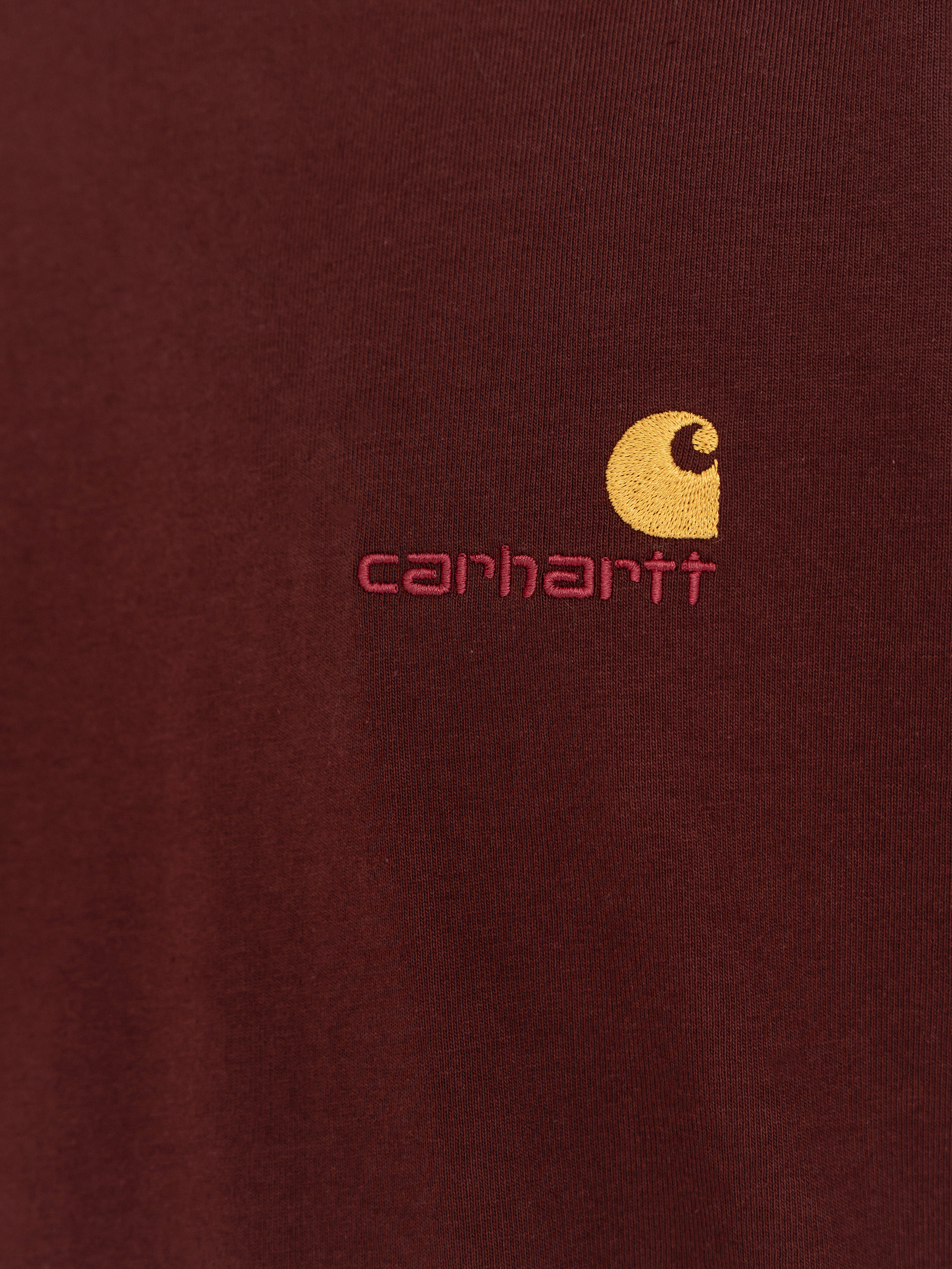 Triko Carhartt WIP American Script (amarone)