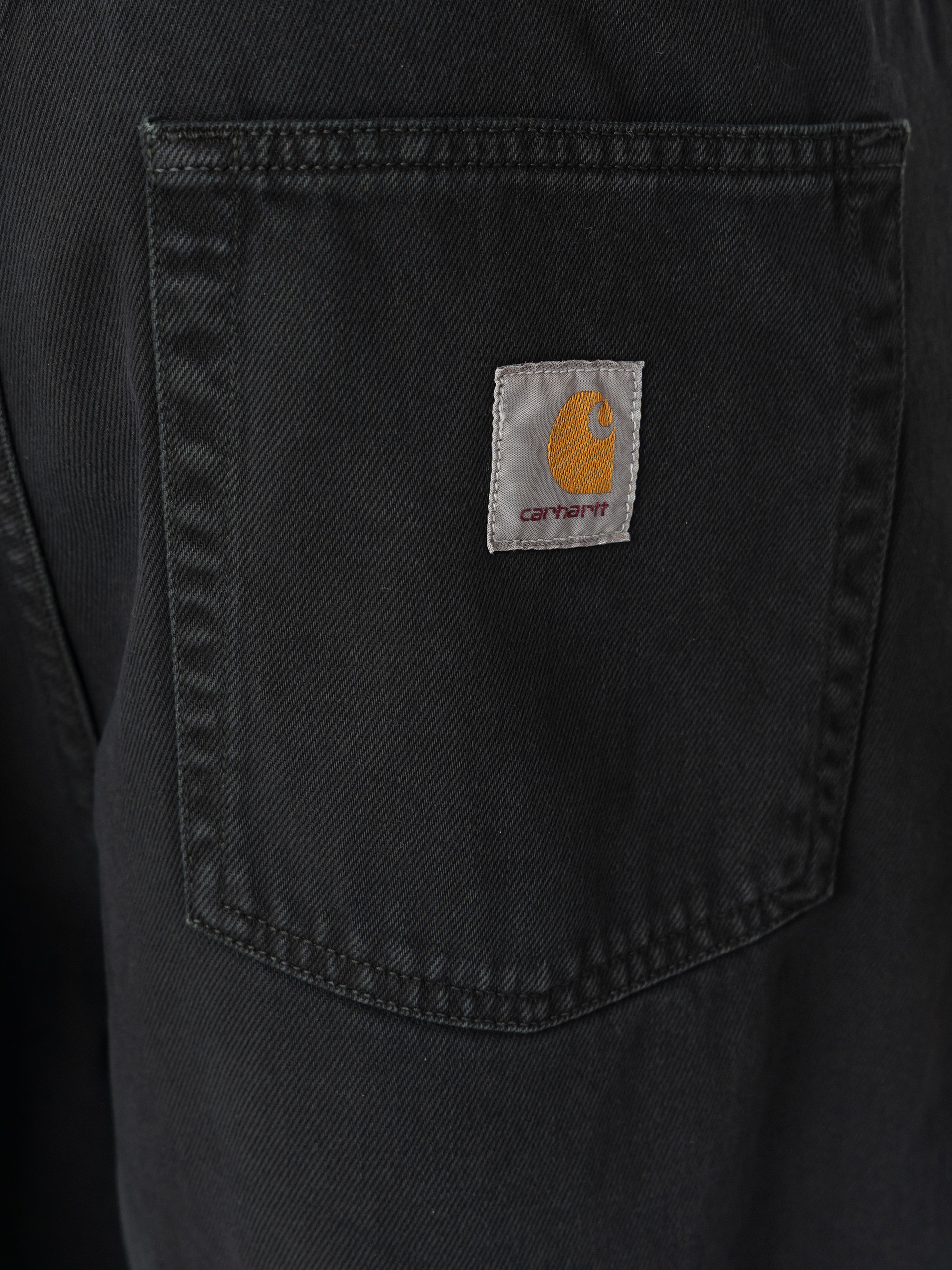 Nohavice Carhartt WIP Brandon (raven/stone dyed)