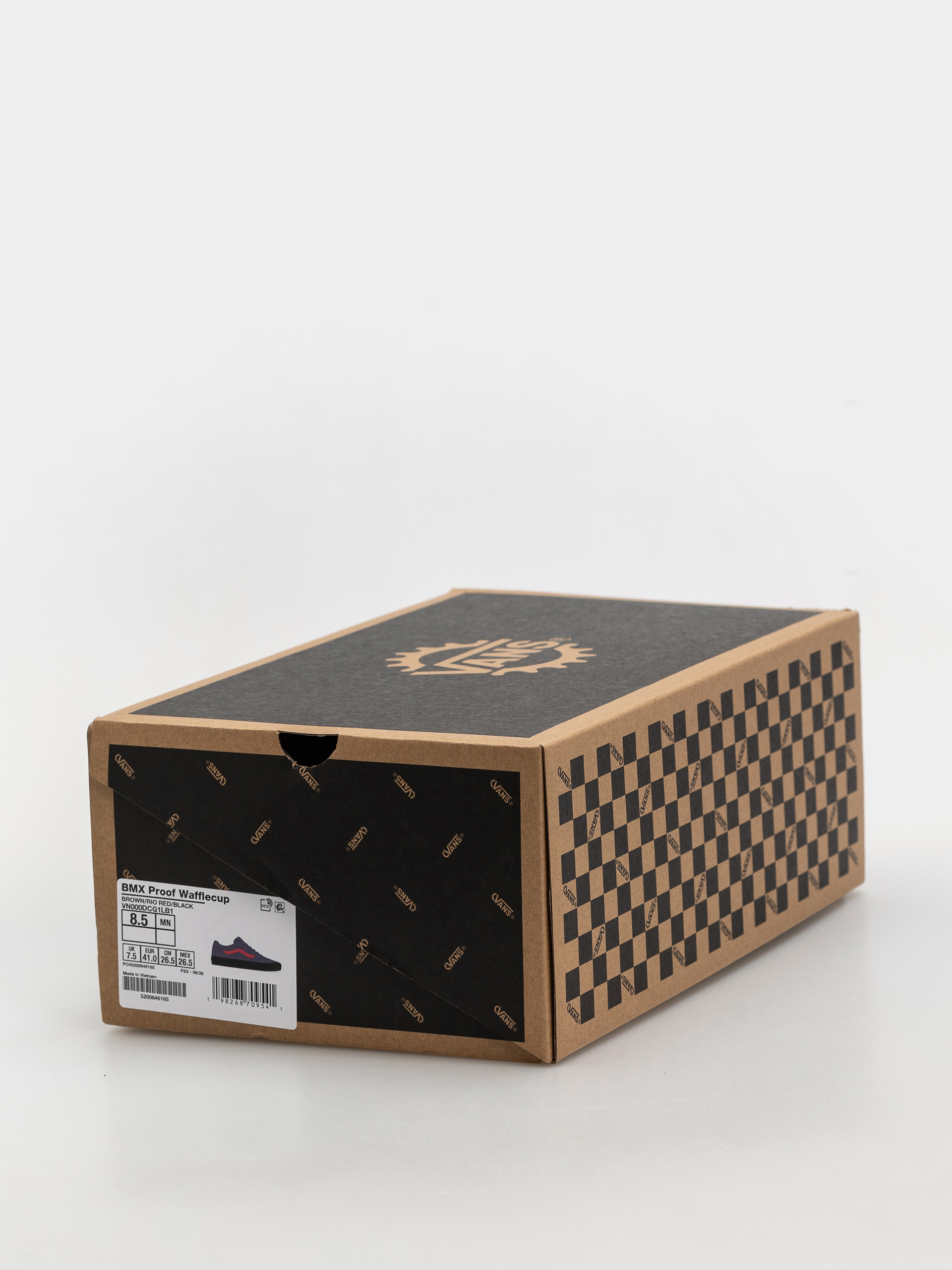 Topánky Vans Bmx Proof Wafflecup (brwn/riored/blk)