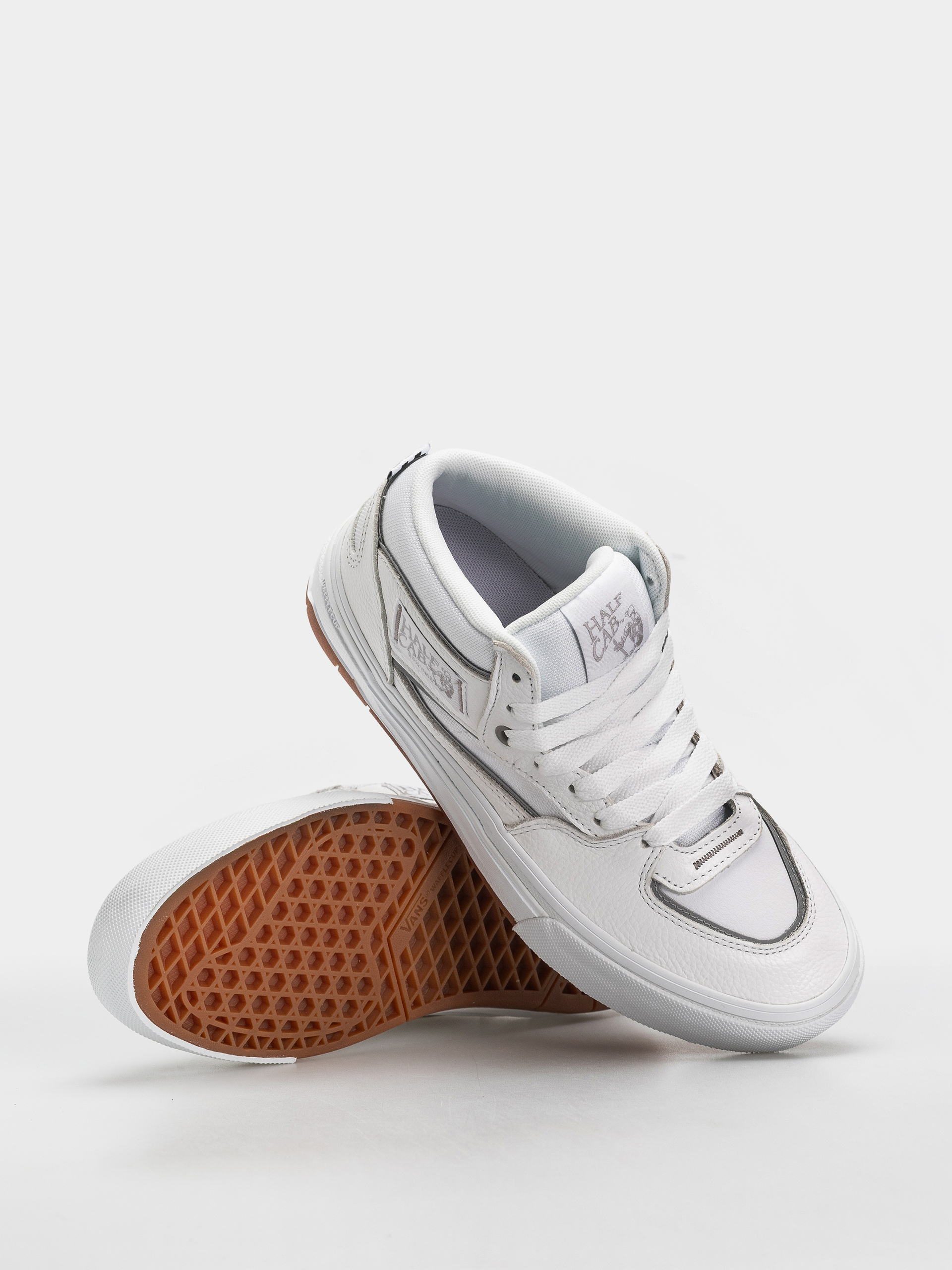 Topánky Vans Skate Half Cab Wafflecup (white/light grey)