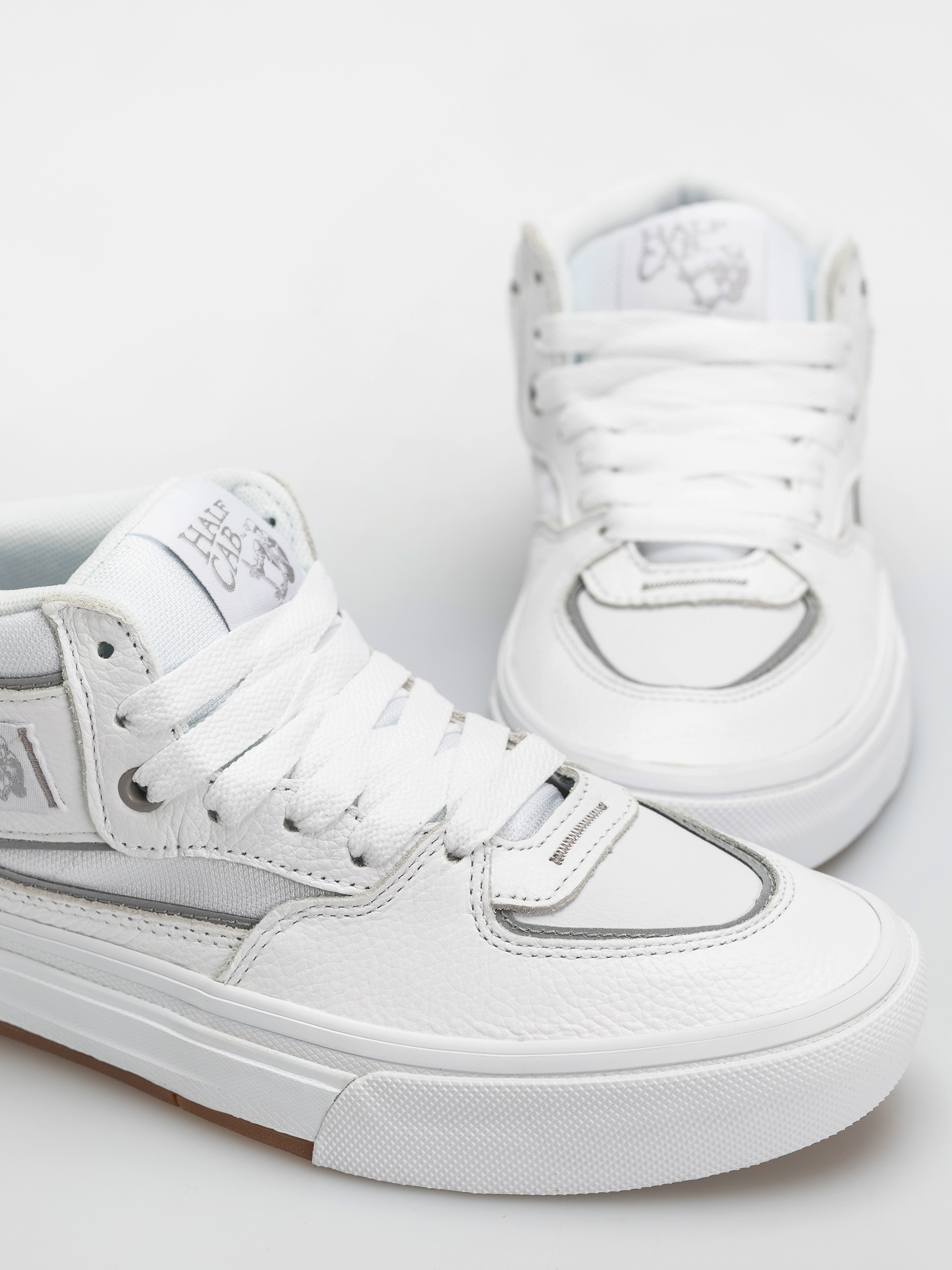 Topánky Vans Skate Half Cab Wafflecup (white/light grey)
