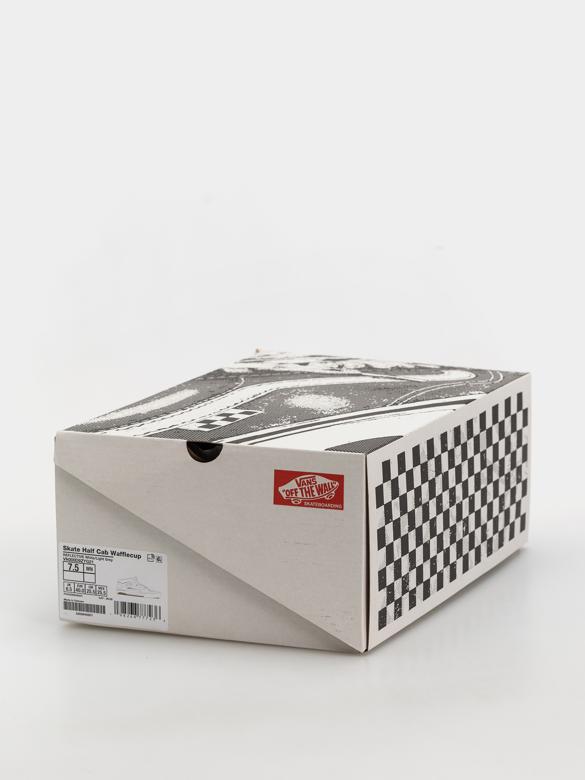 Topánky Vans Skate Half Cab Wafflecup (white/light grey)