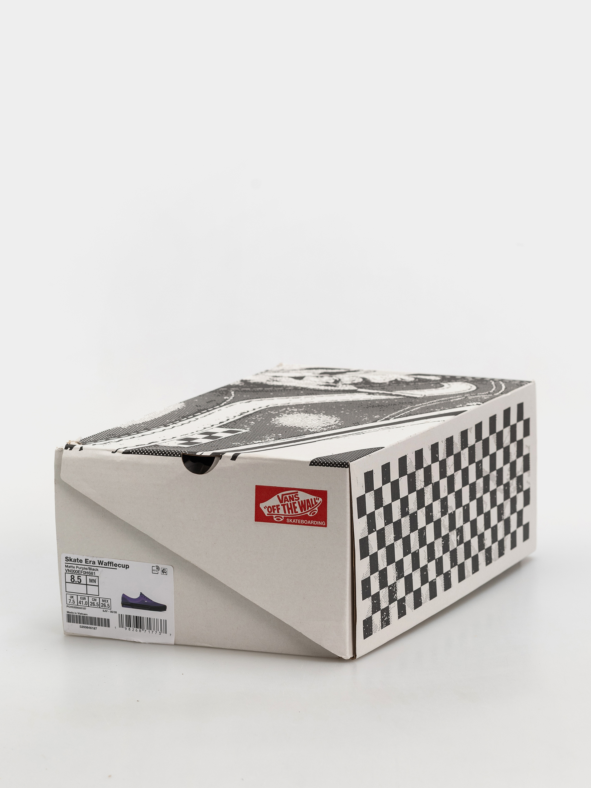 Topánky Vans Skate Era Wafflecup (matte purple/bl)