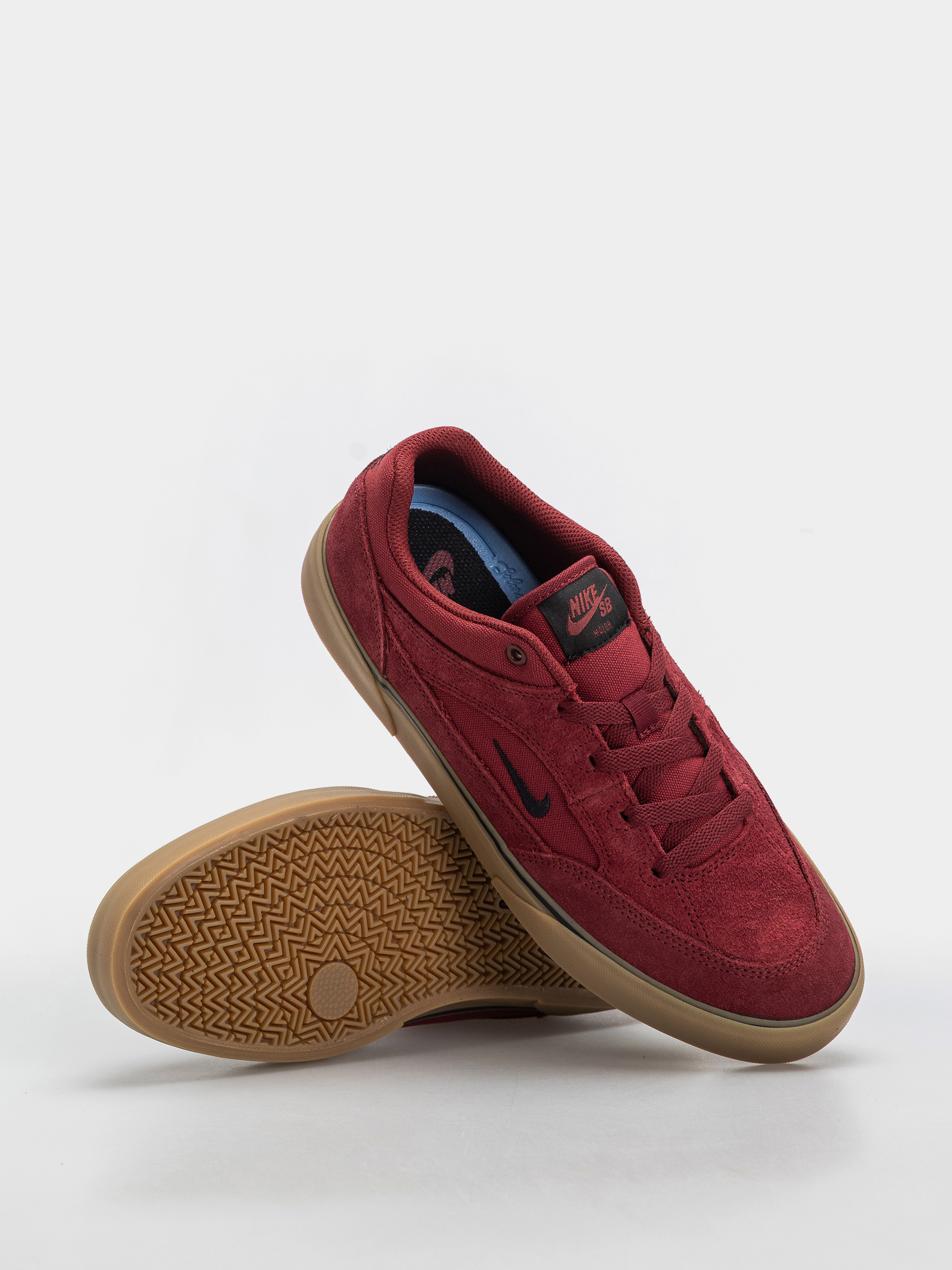 Topánky Nike SB Malor (team red/black black gum light brown)