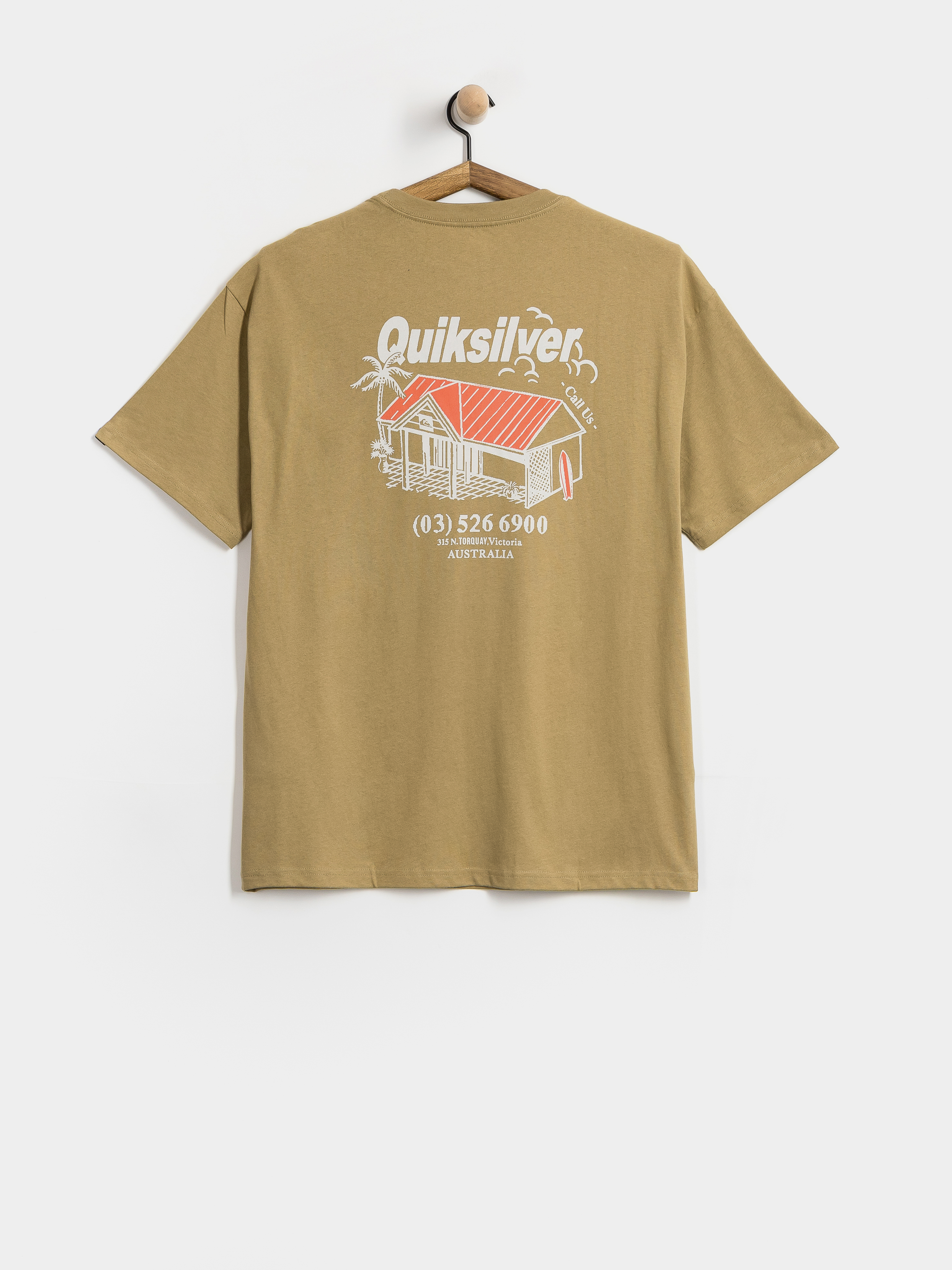 Tričko Quiksilver Deep House (kelp)