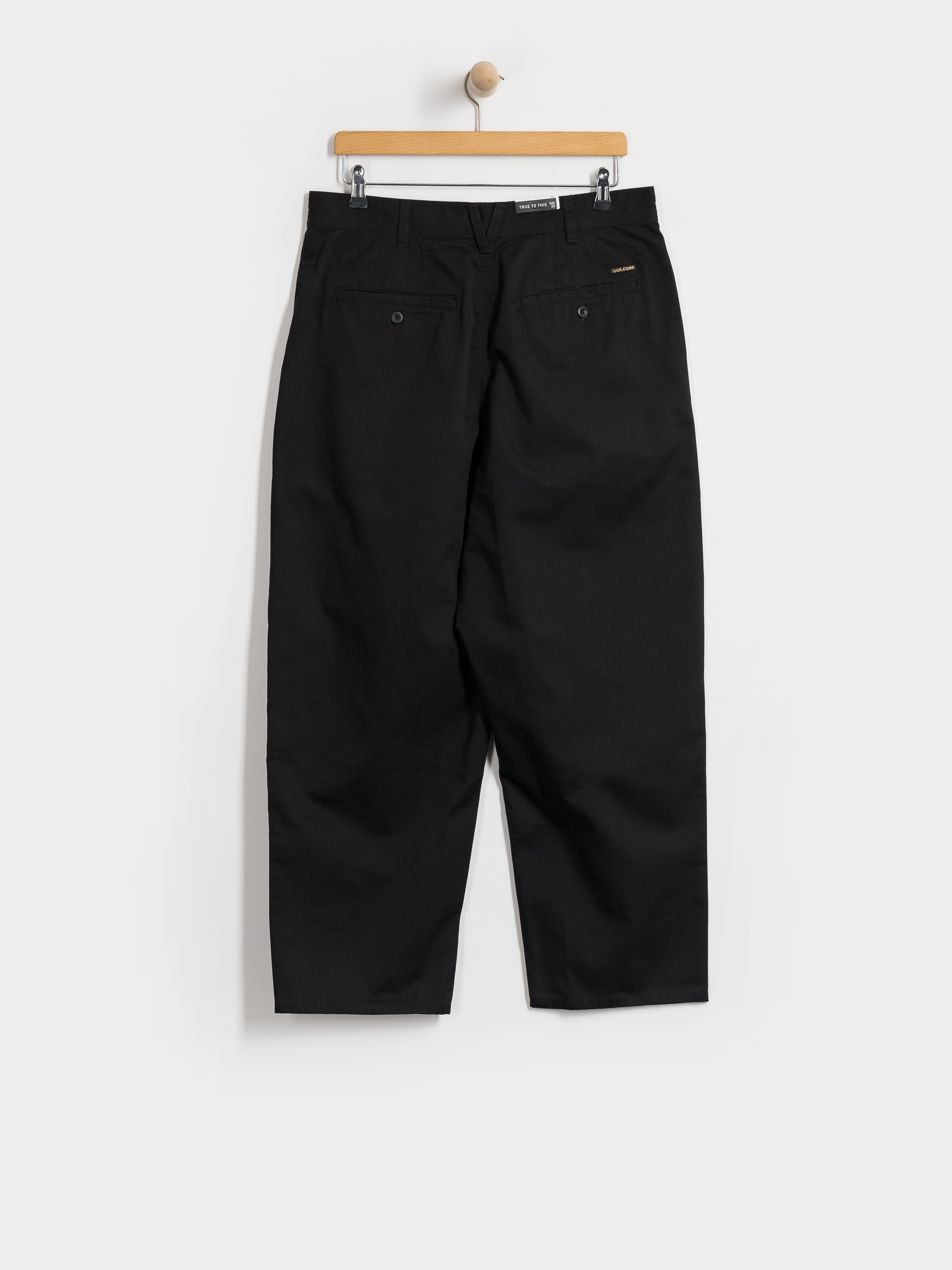 Nohavice Volcom Holter Pleat (black)