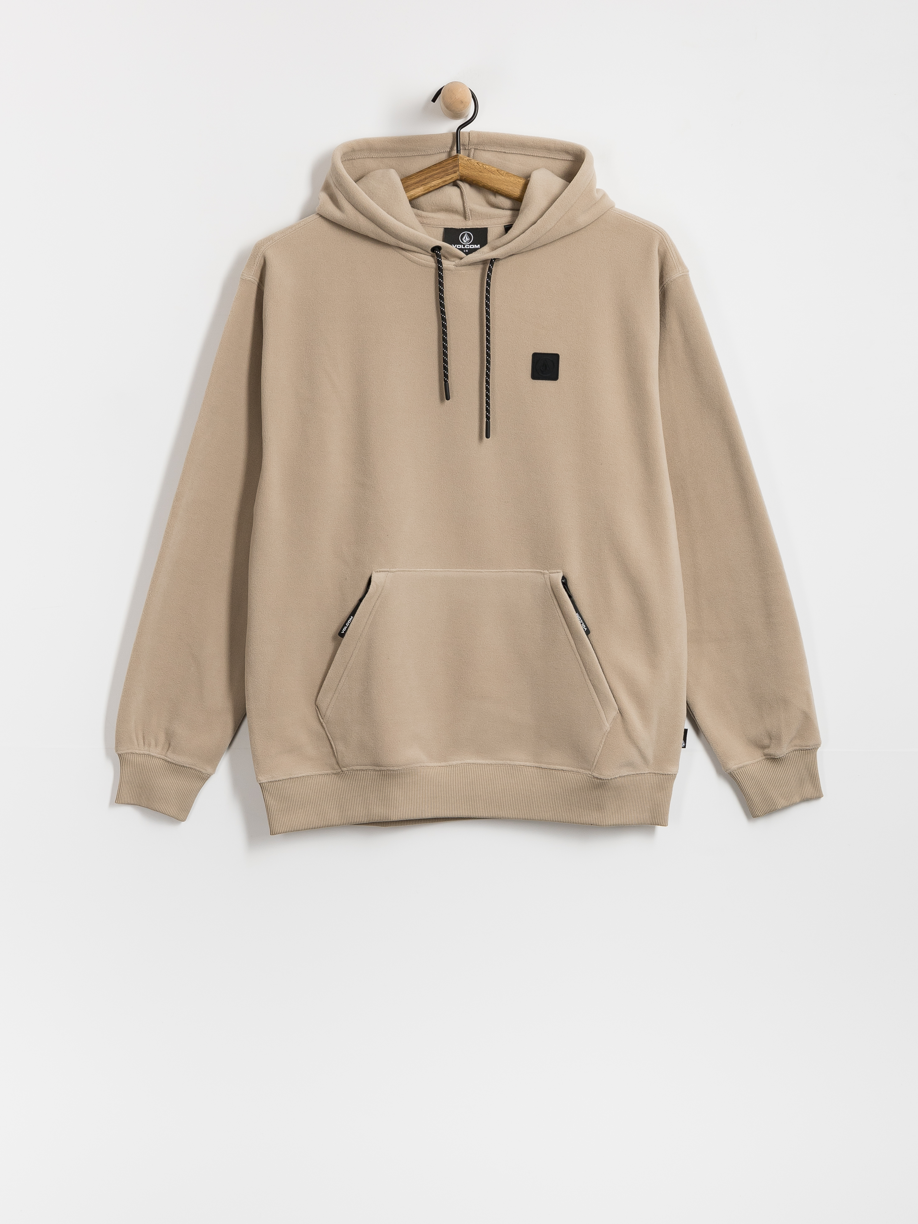 Mikina s kapucňou Volcom Second Trip HD (light khaki)