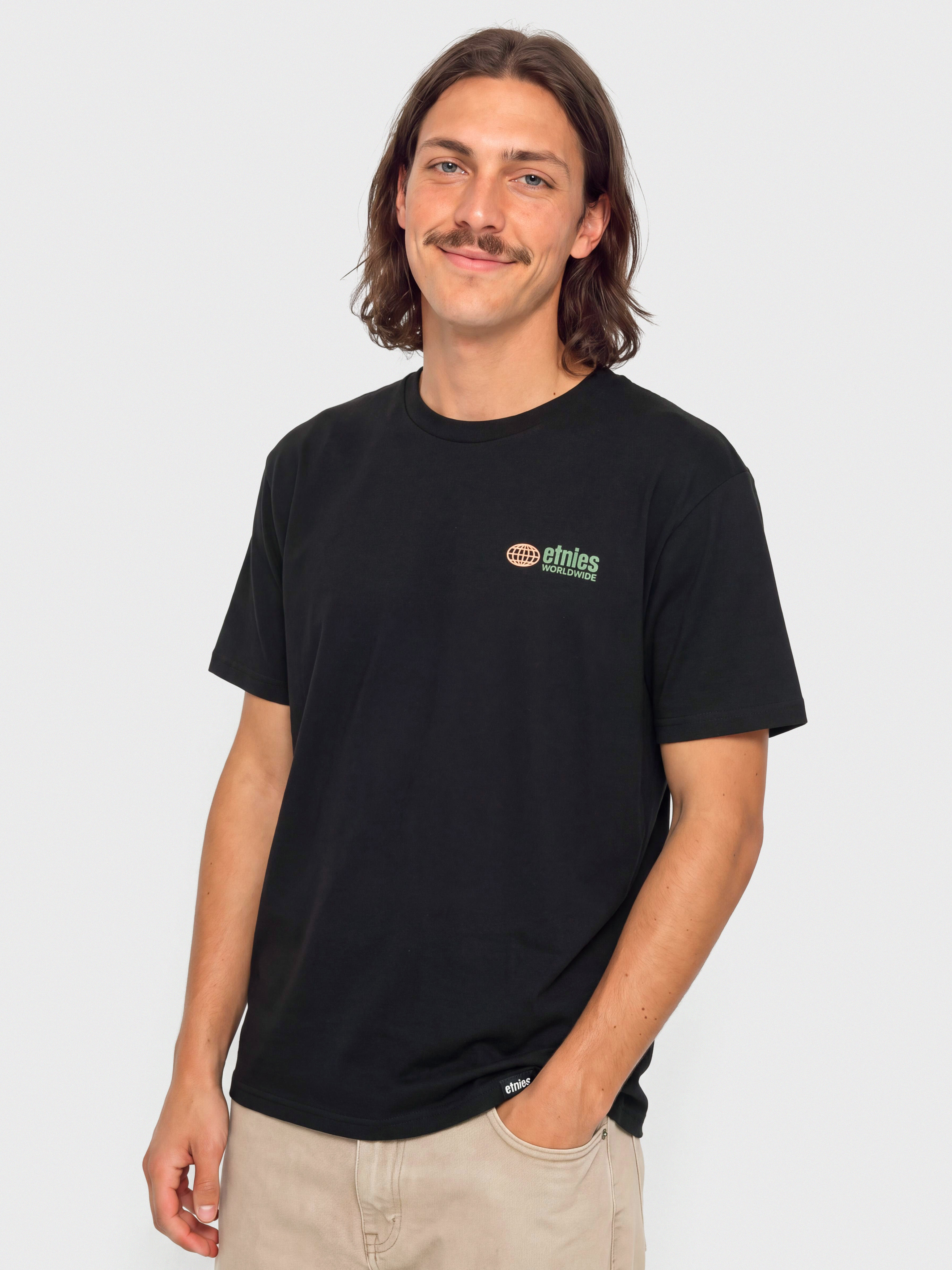 Tričko Etnies Worldwide (black)