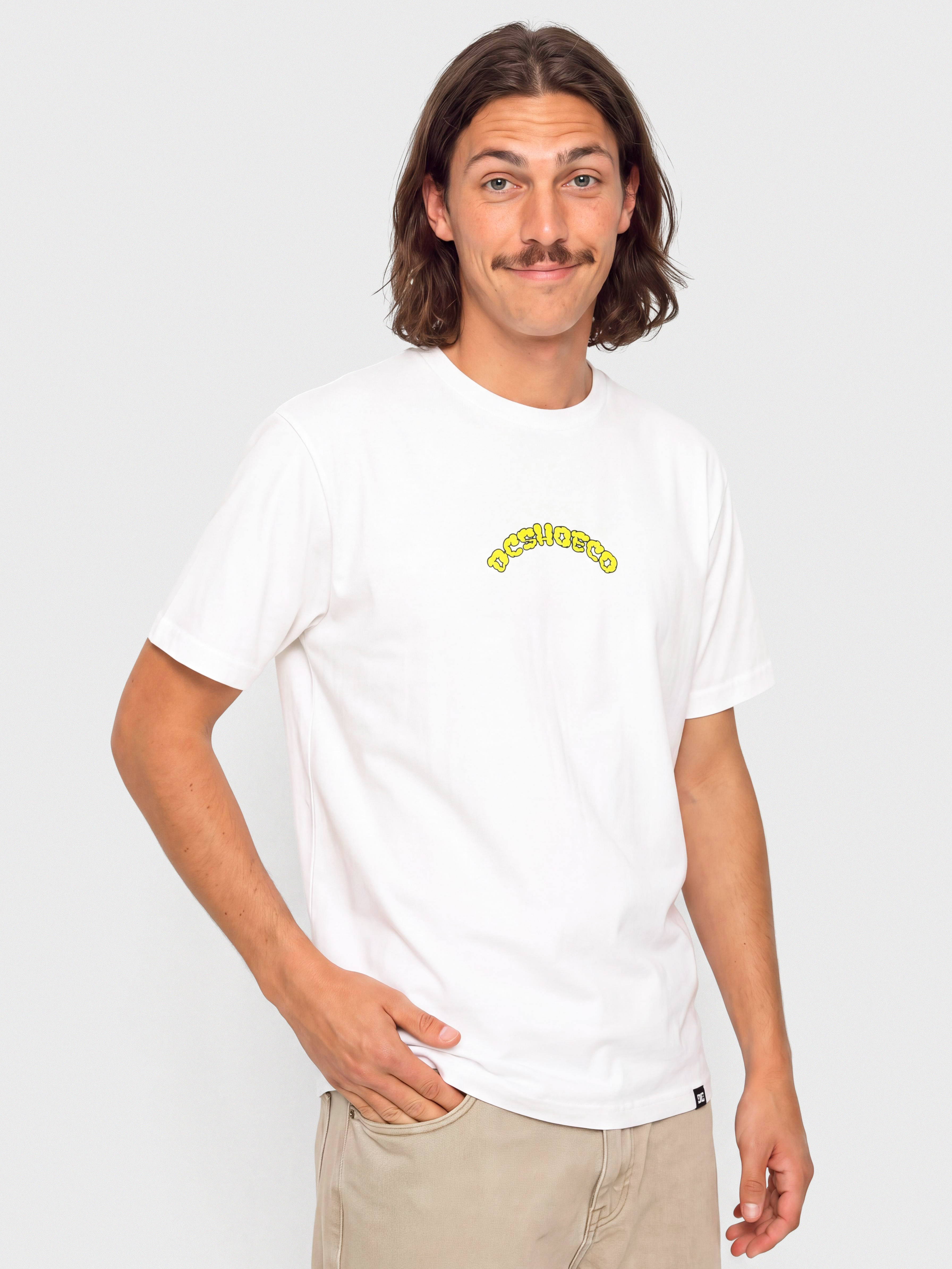 Tričko DC Couch Chilling (white)