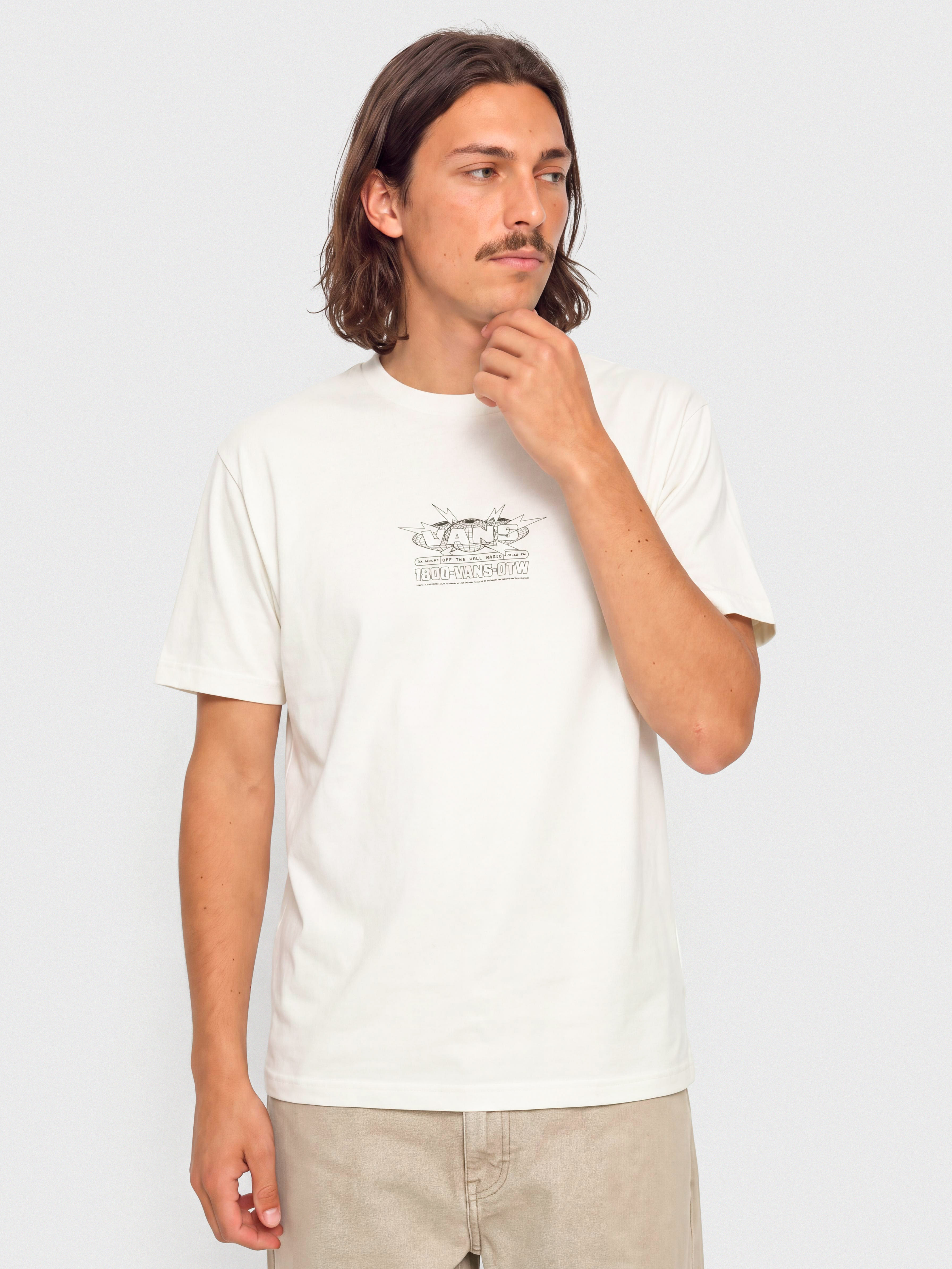 Tričko Vans Hotline Radio (marshmallow)