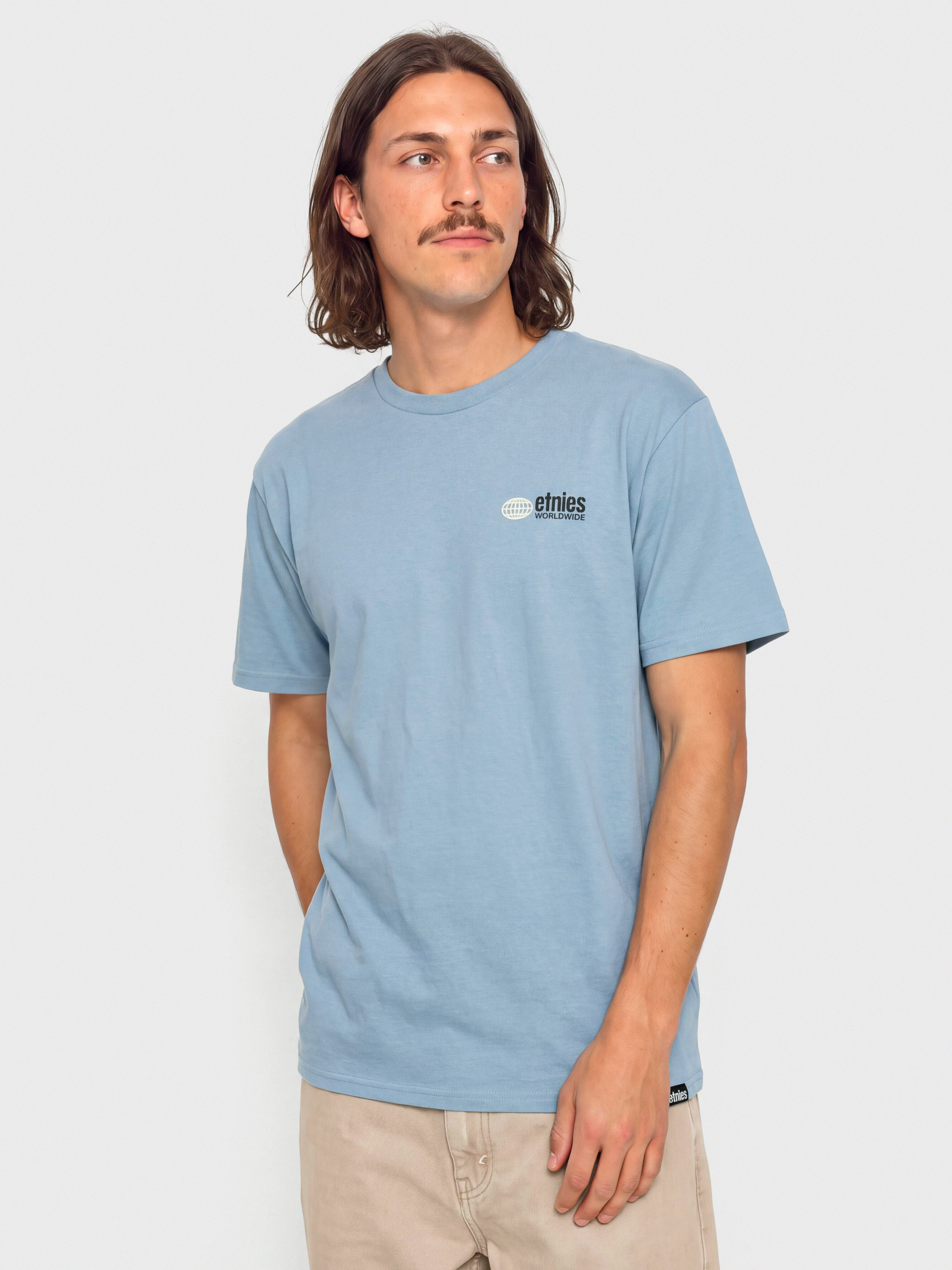 Tričko Etnies Worldwide (stone)