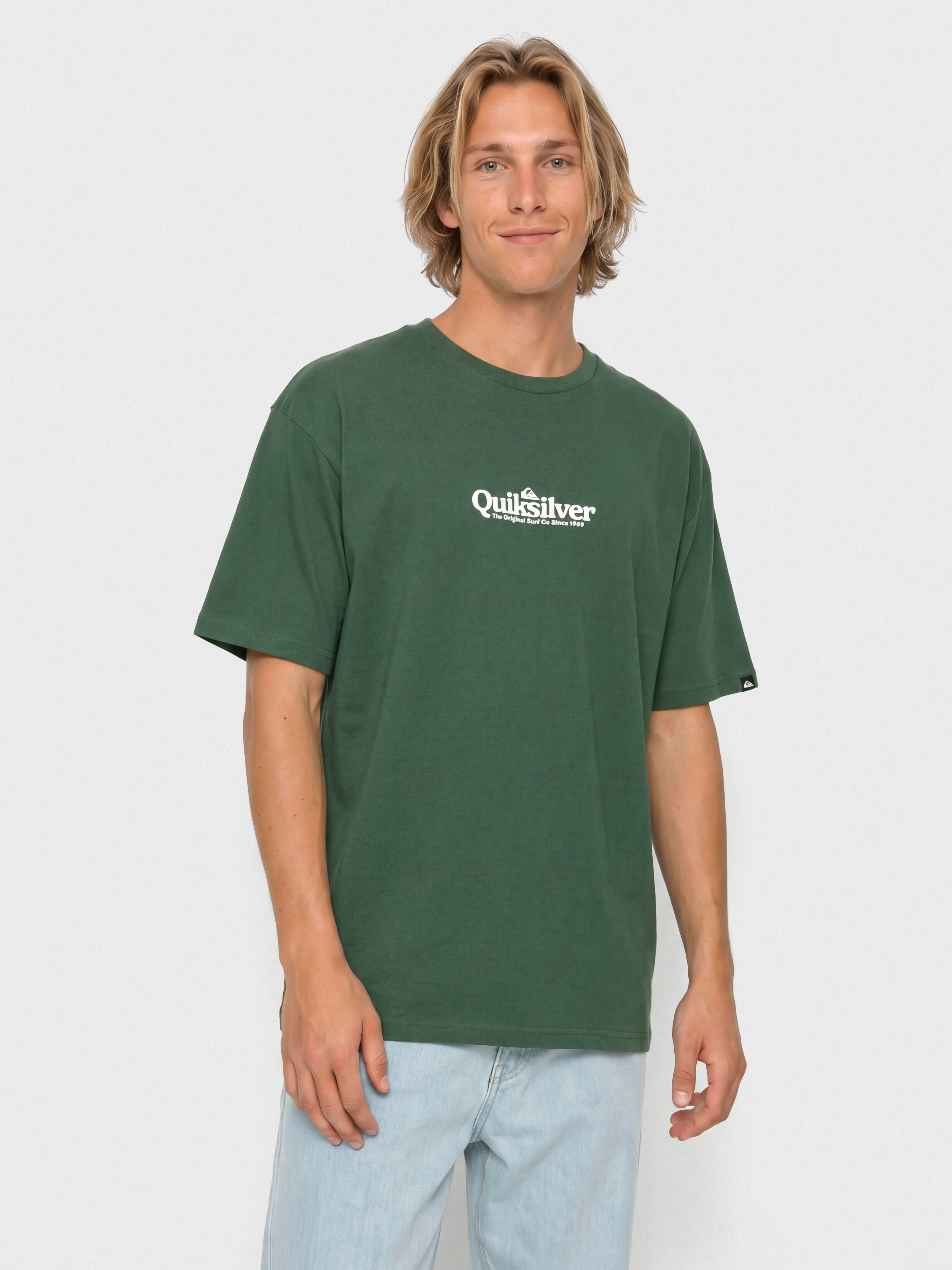 Tričko Quiksilver Fineline (trekking green)