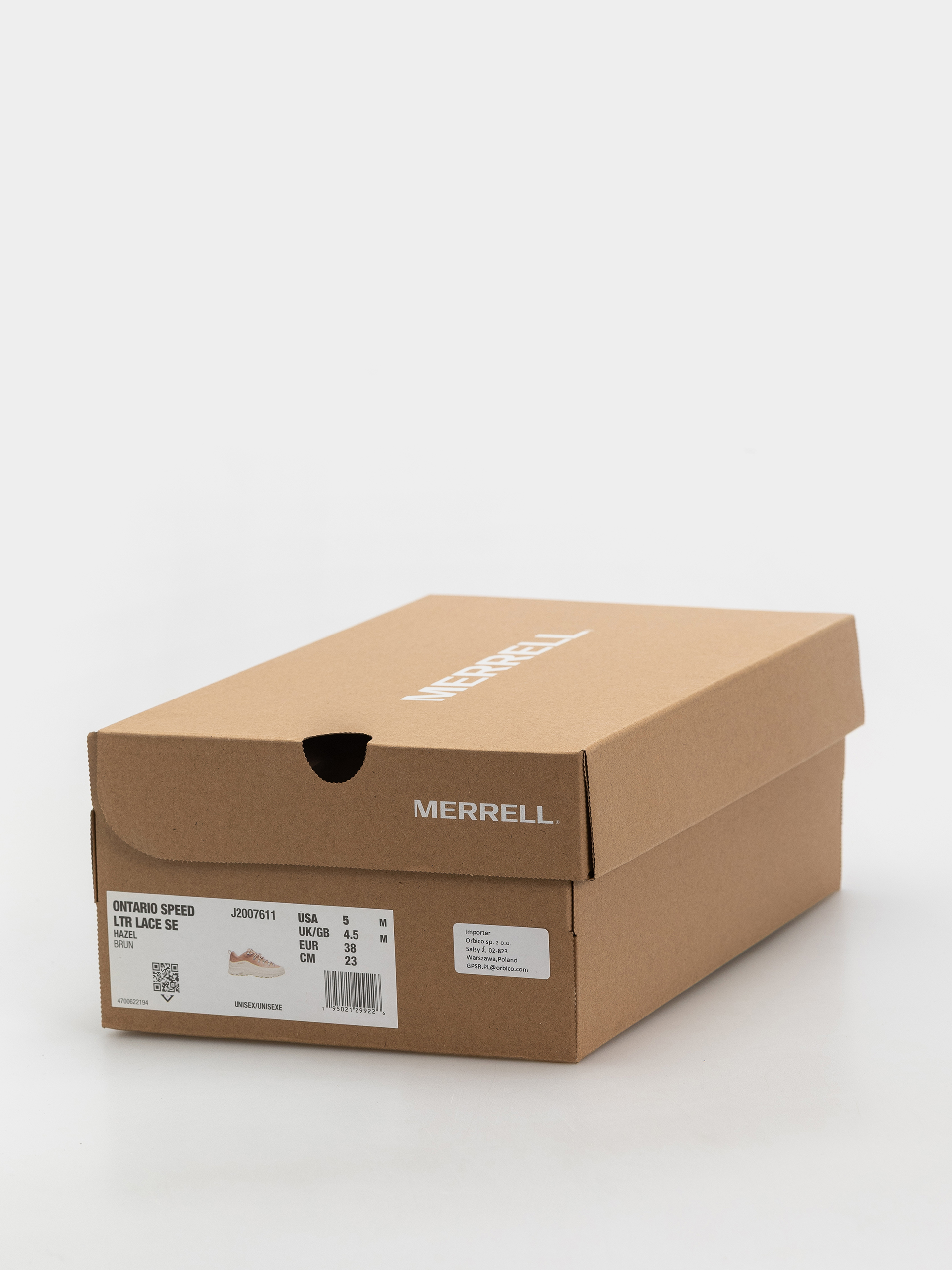 Topánky Merrell Ontario Speed Ltr Lace Se Wmn (hazel brun)