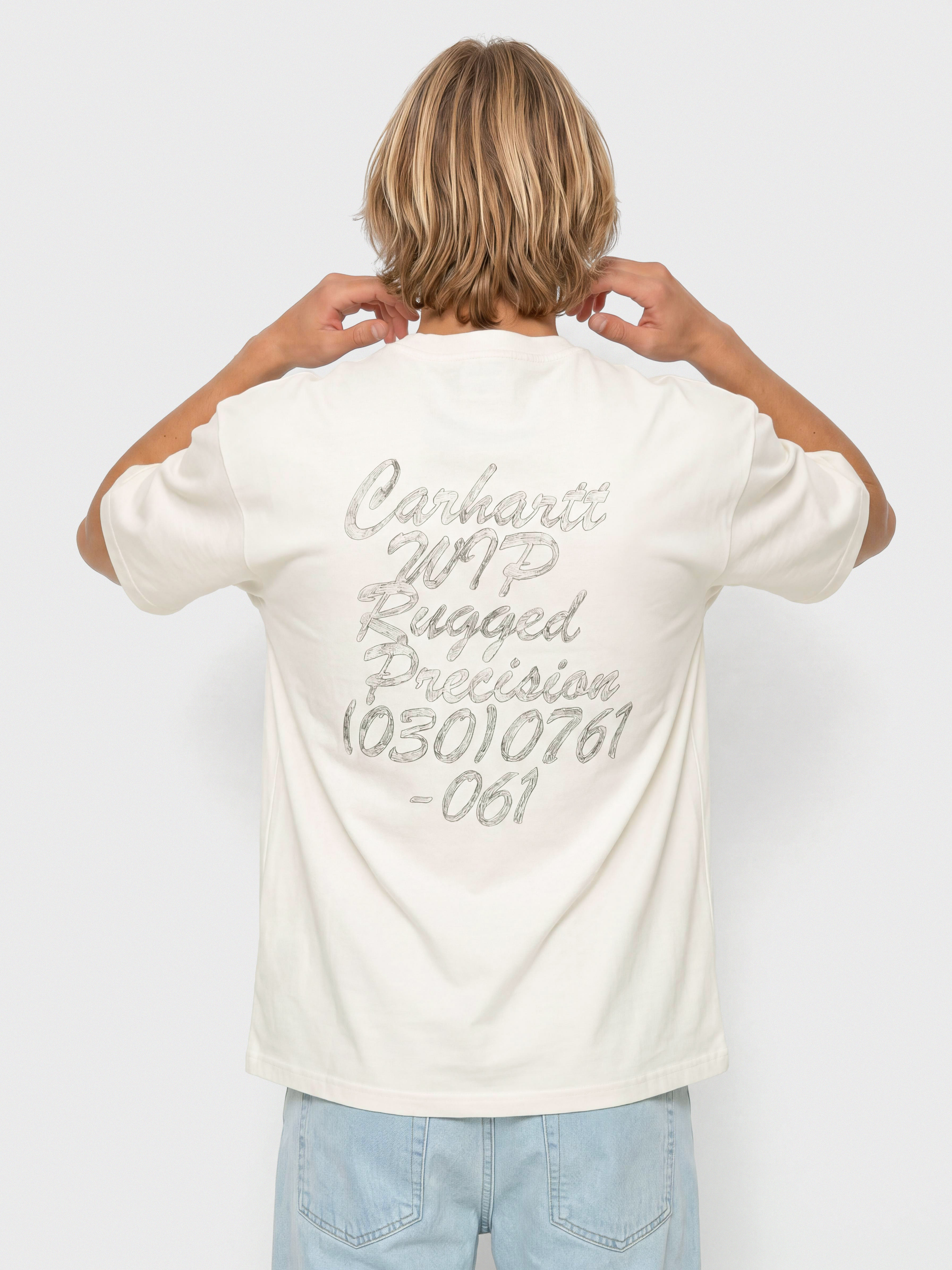 Tričko Carhartt WIP Hatching Script (wax/garment dyed)
