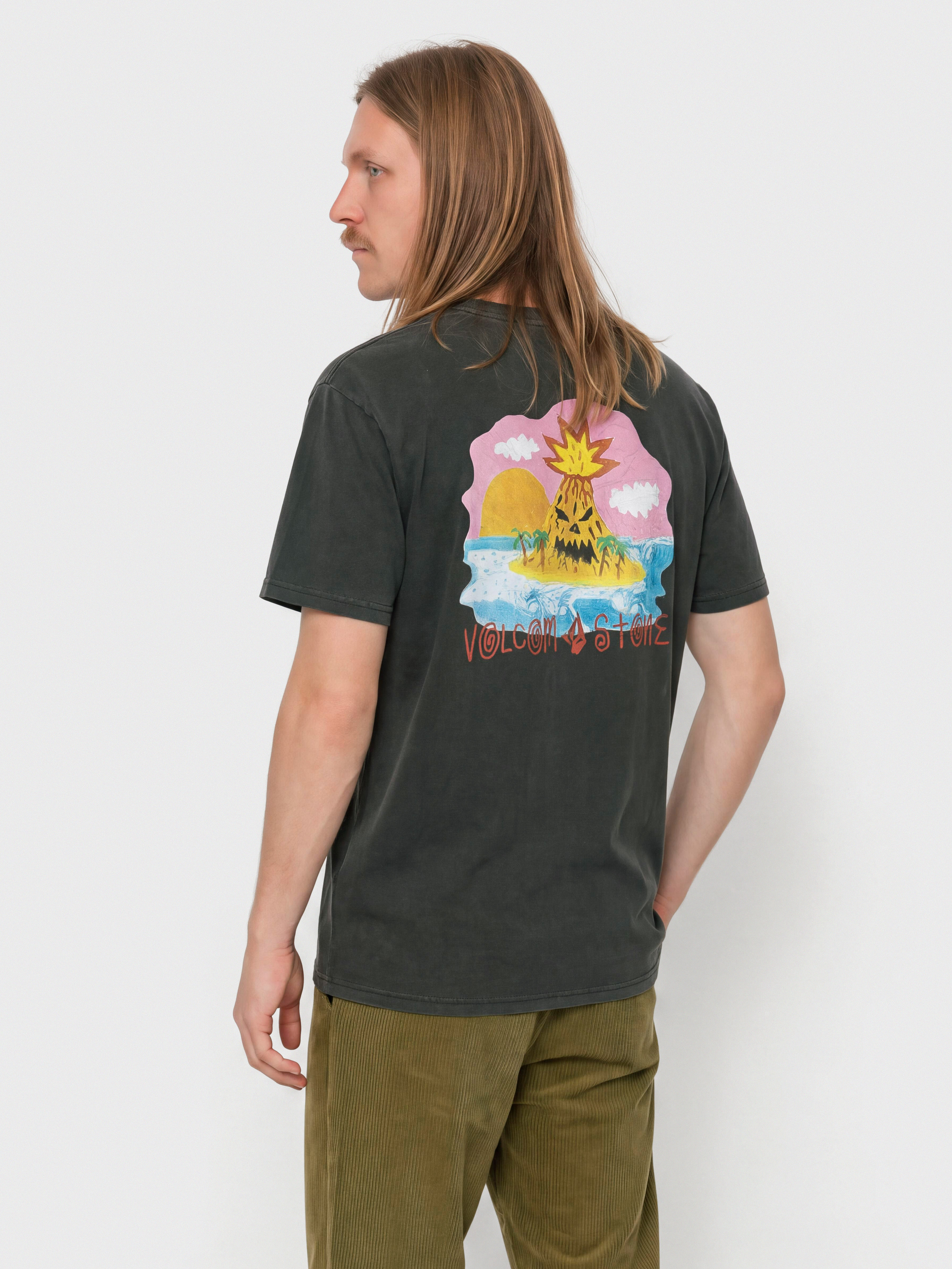 Tričko Volcom Fa Ozzy 1 (black)