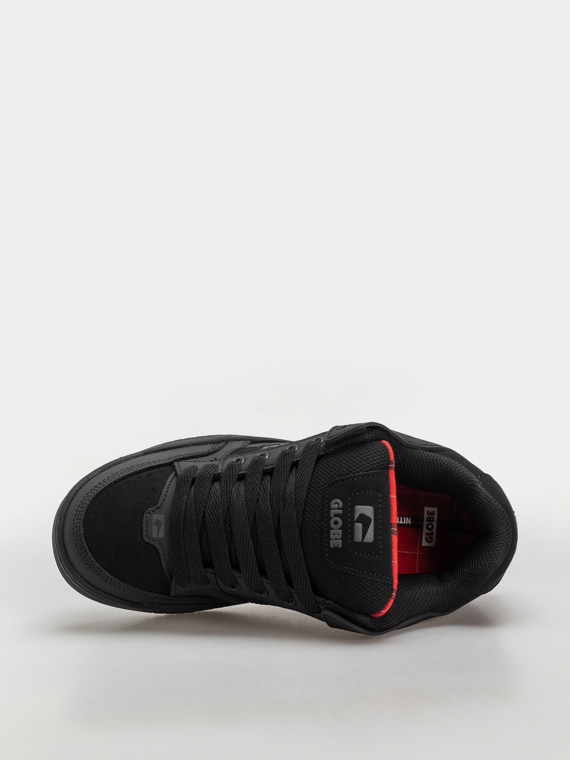 Topánky Globe Tilt (black/red/tartan)