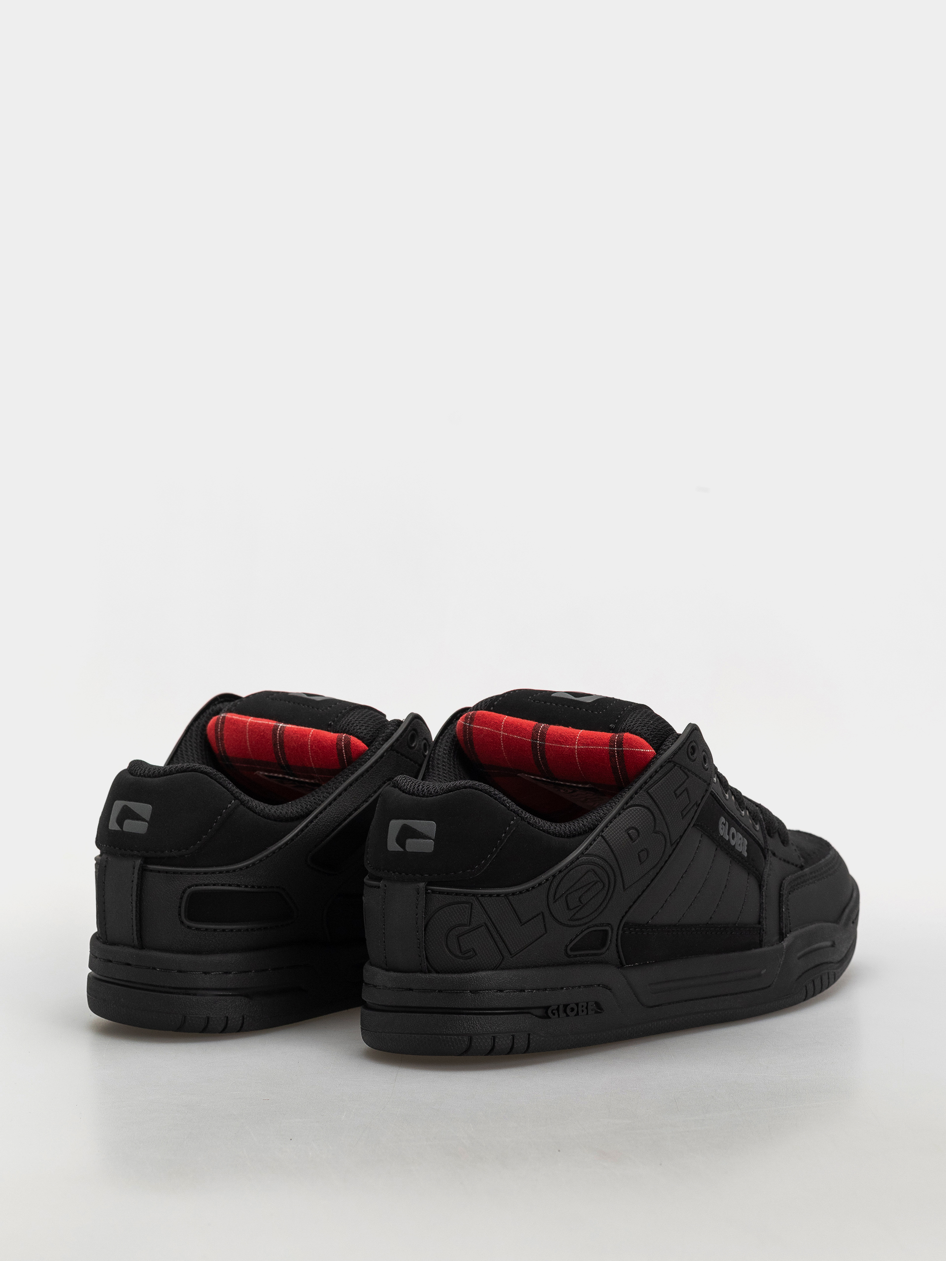 Topánky Globe Tilt (black/red/tartan)