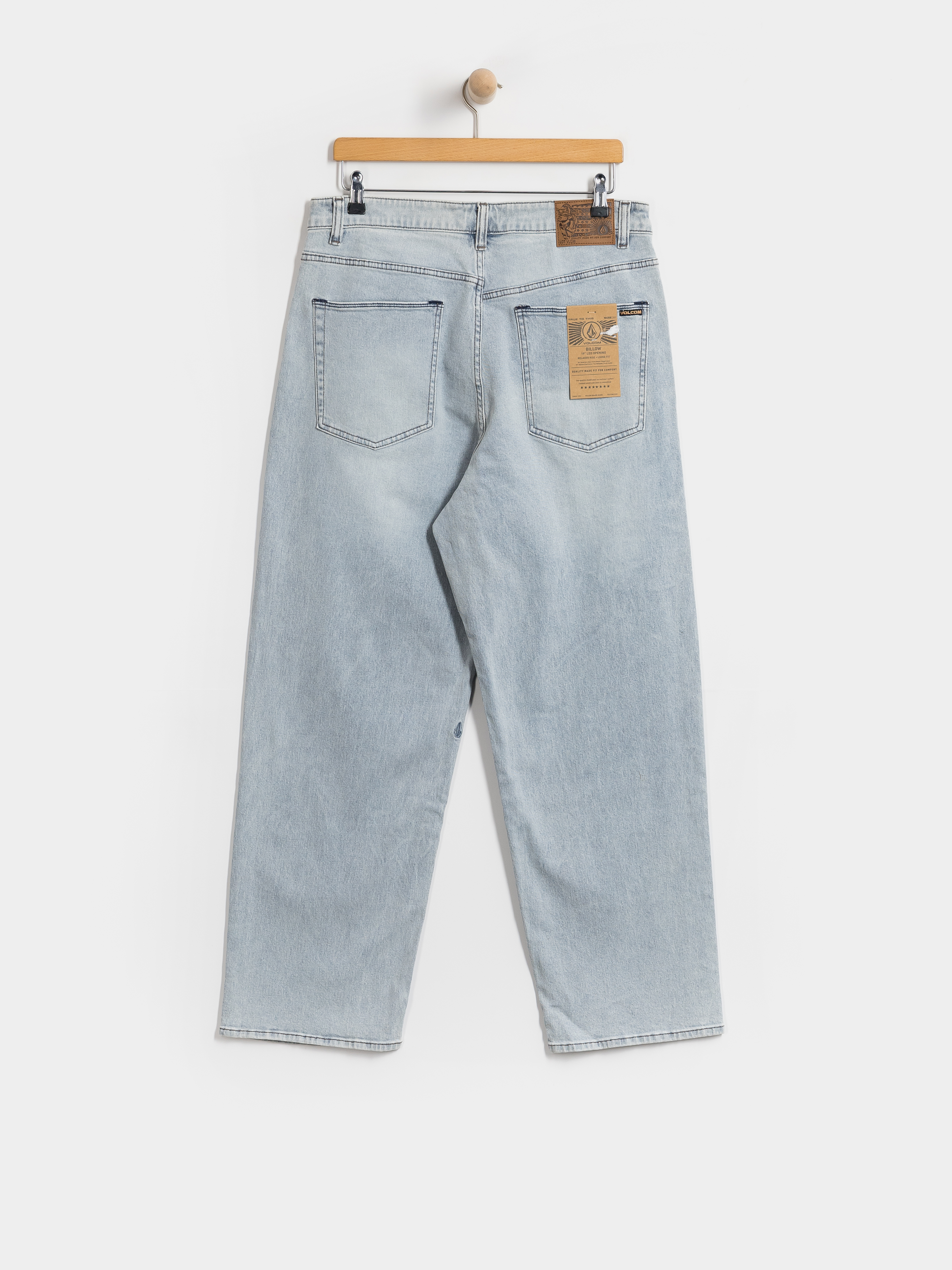 Nohavice Volcom Billow Denim (desert dirt indigo)