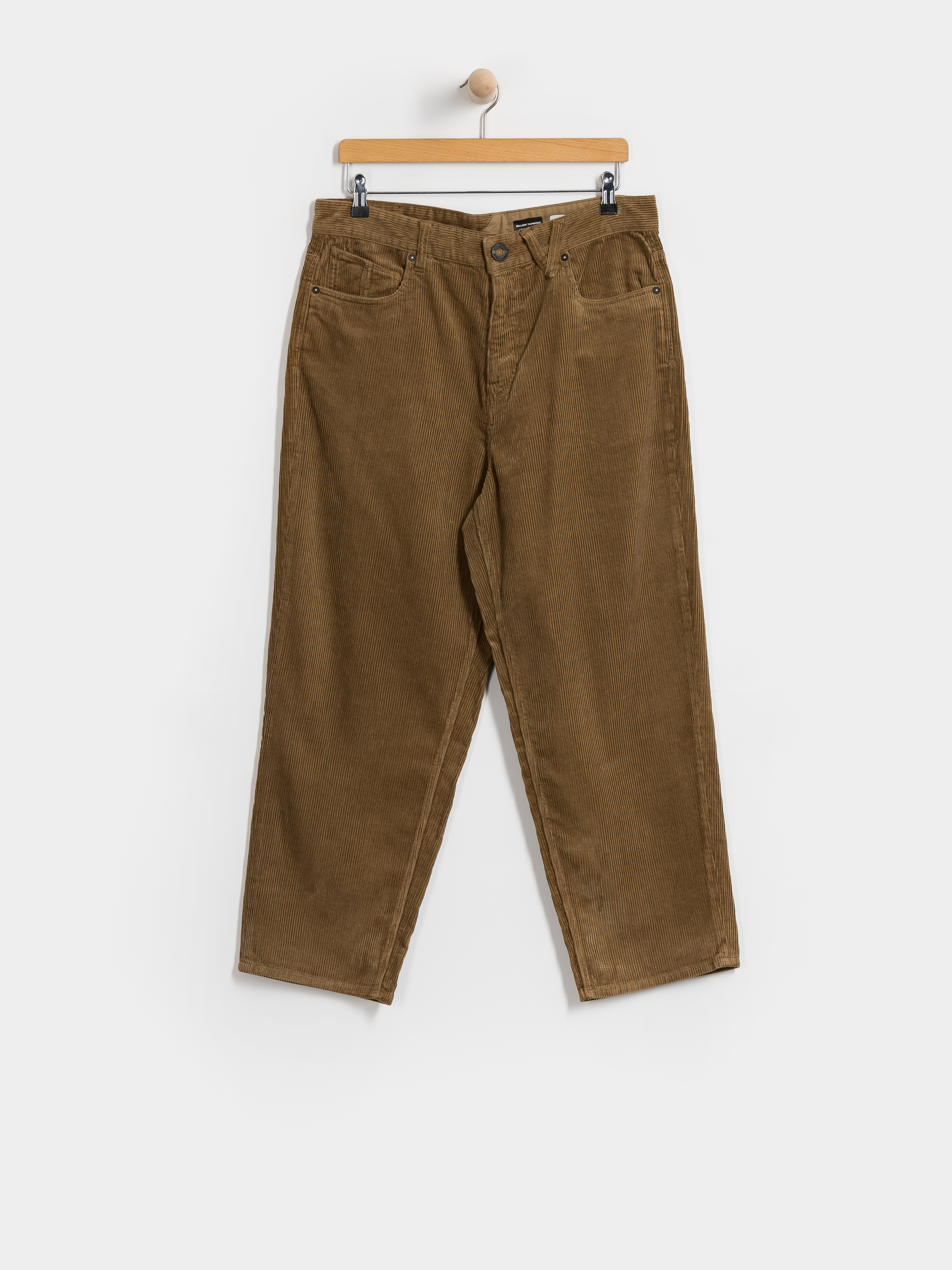Nohavice Volcom Billow Tapered Cord (ermine)