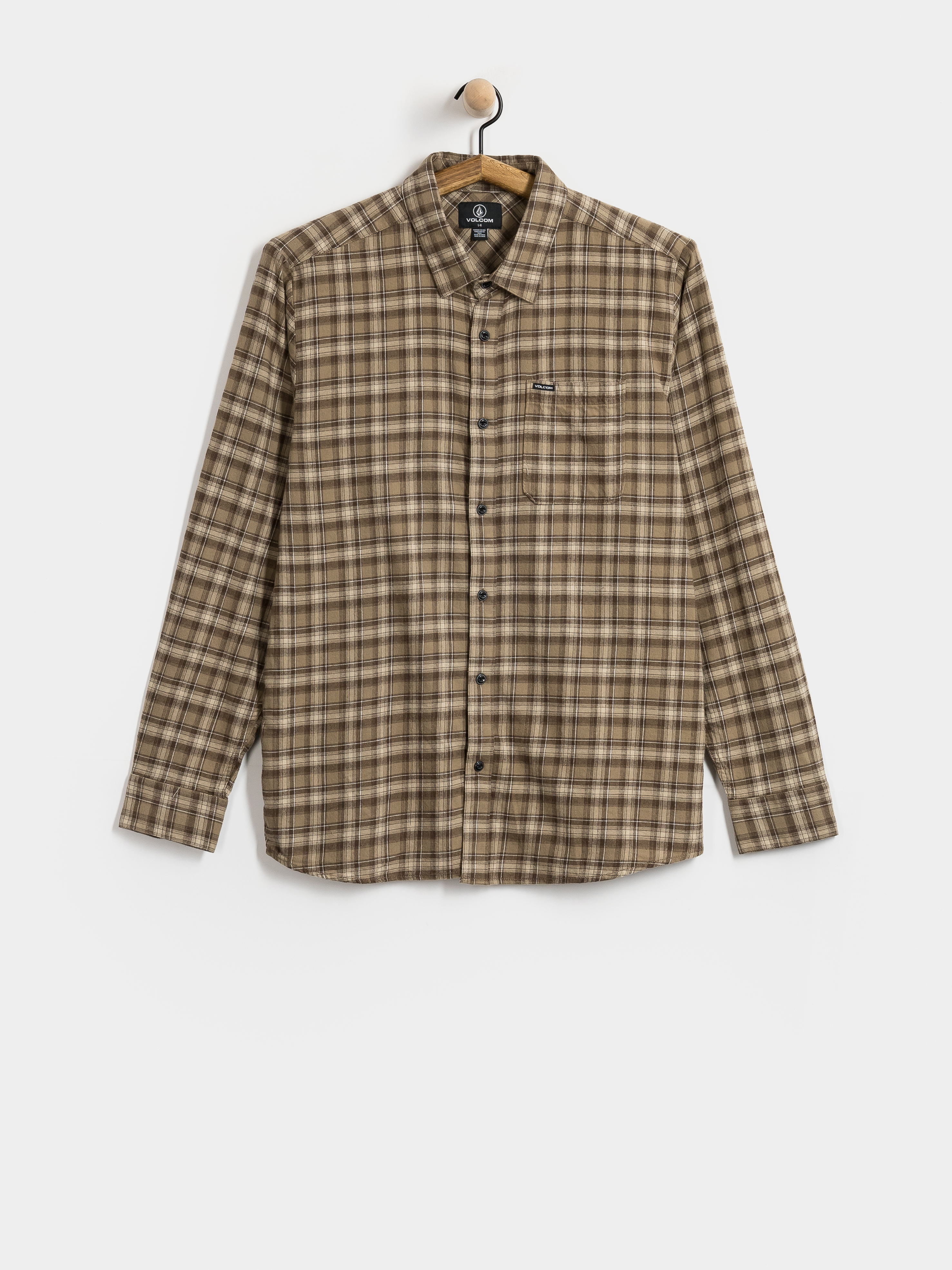 Košeľa Volcom Caden Plaid Ls