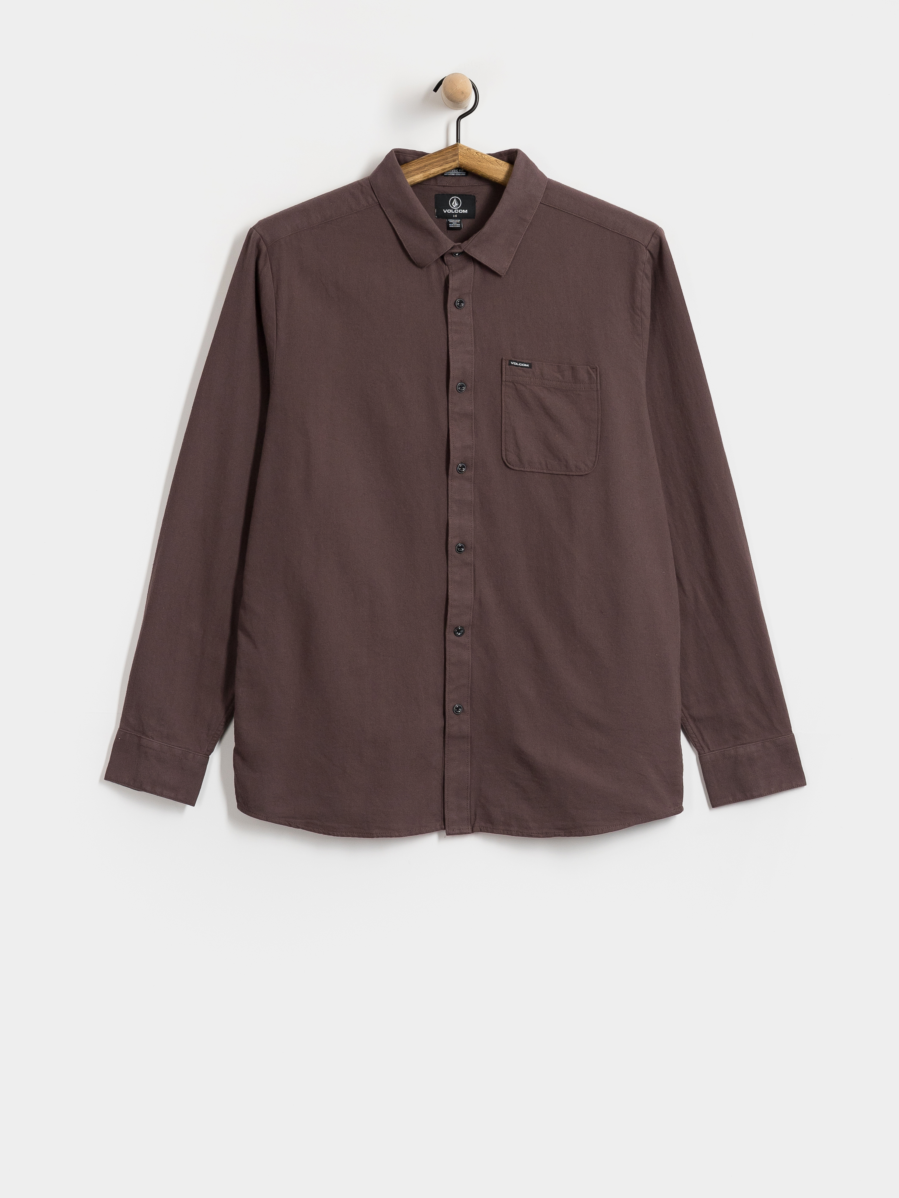 Košeľa Volcom Caden Solid Ls