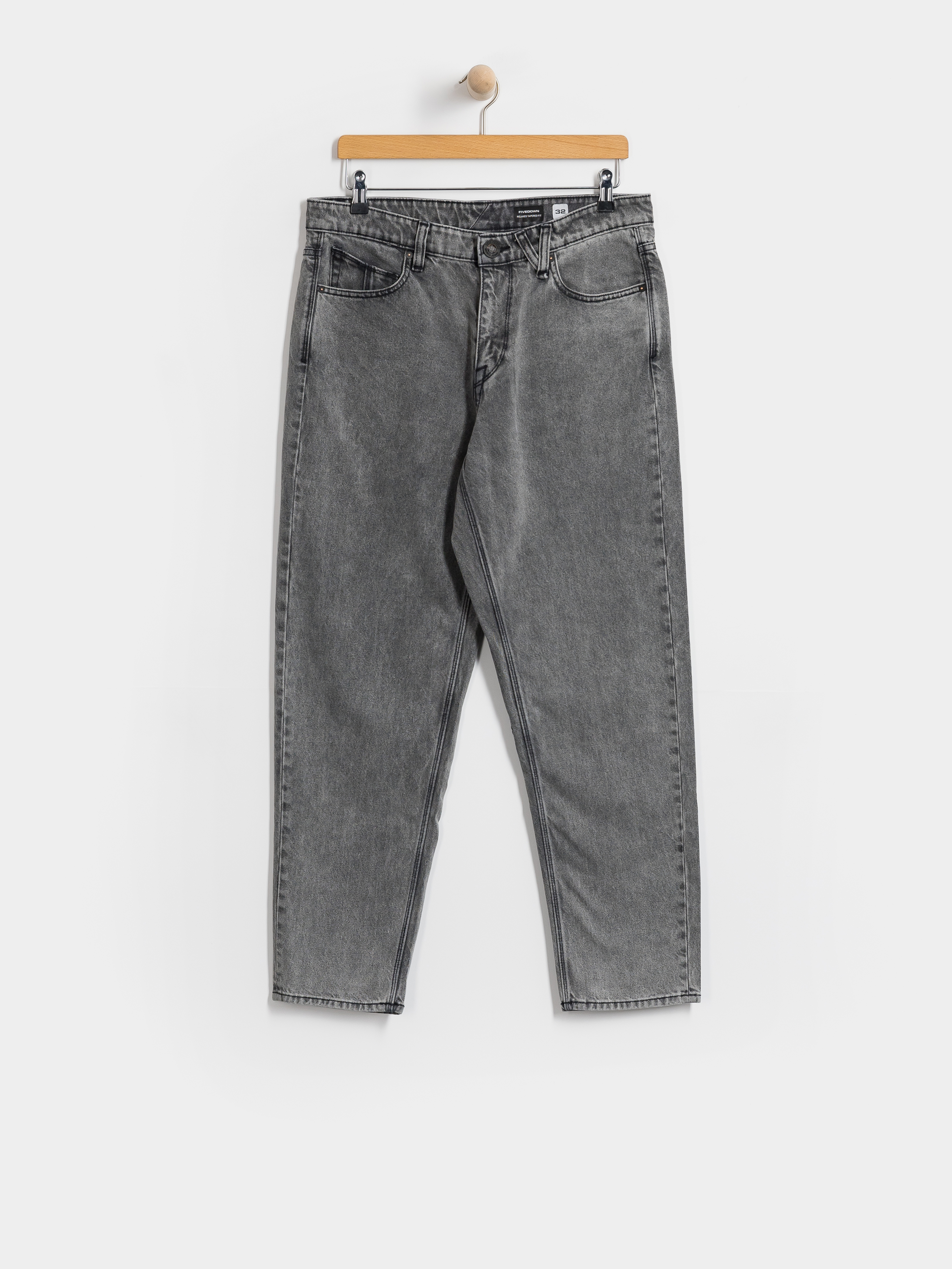 Nohavice Volcom Fivedown Denim (light grey)
