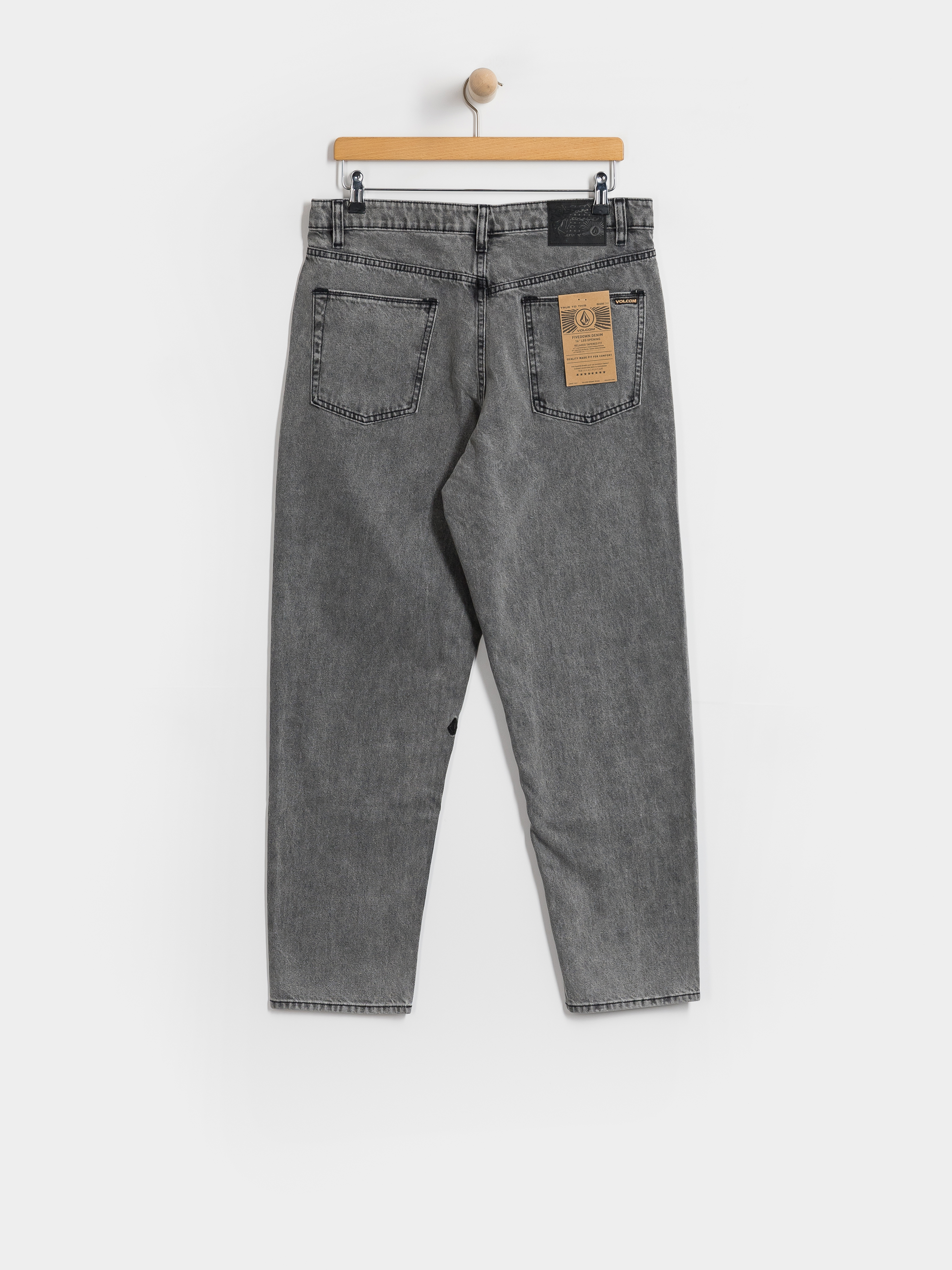 Nohavice Volcom Fivedown Denim (light grey)
