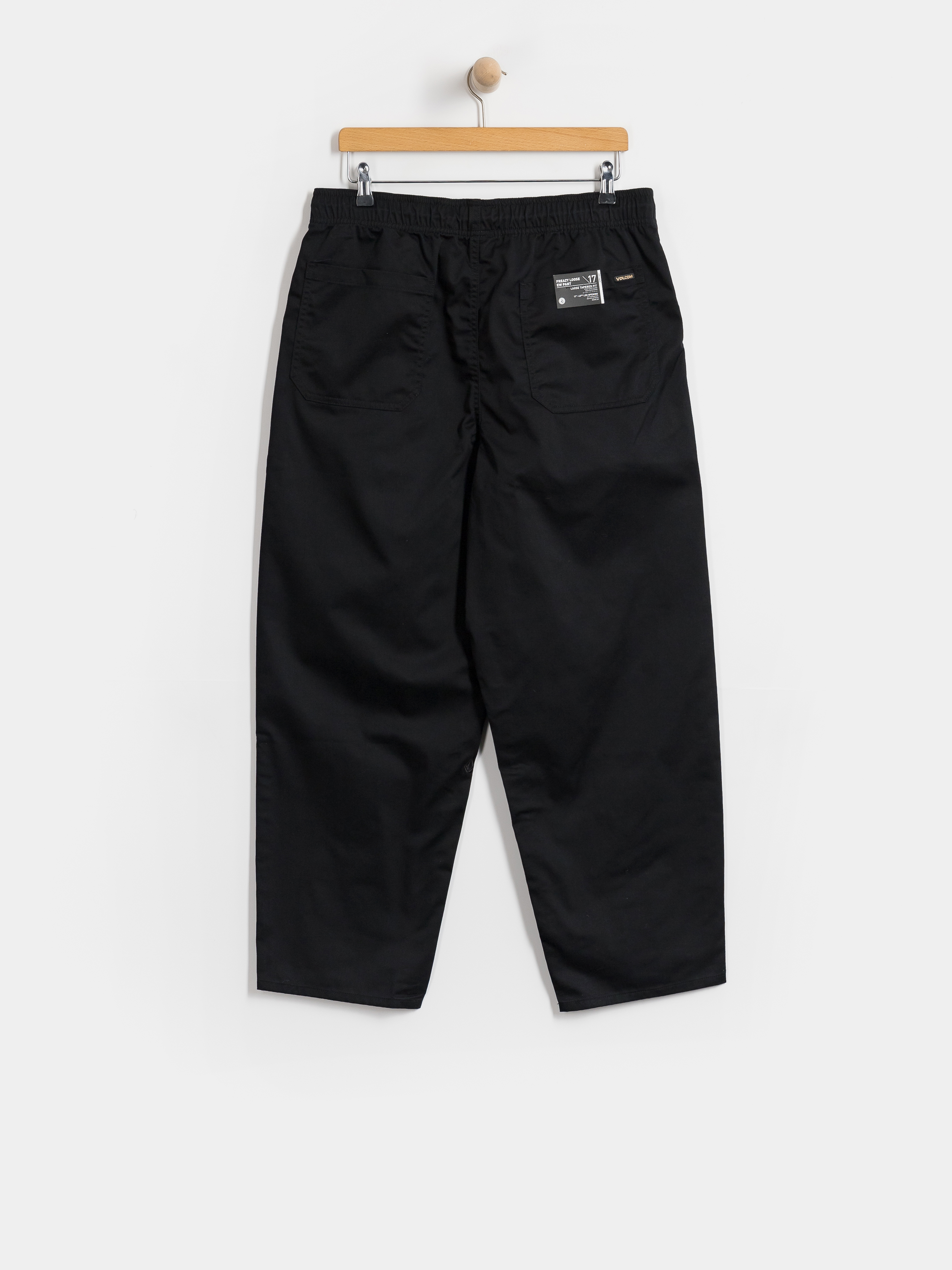 Nohavice Volcom Freazy Loose Ew Twill (black)
