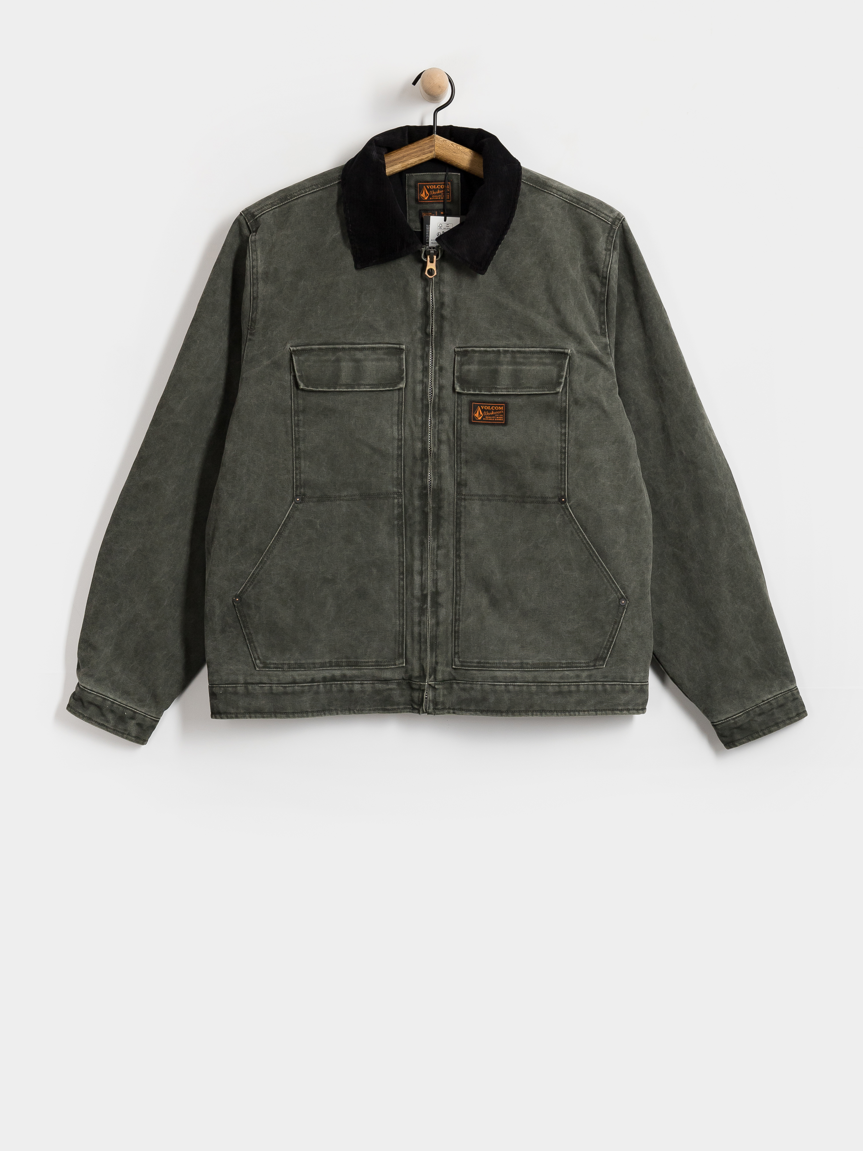 Bunda Volcom Heavydust (rinsed black)