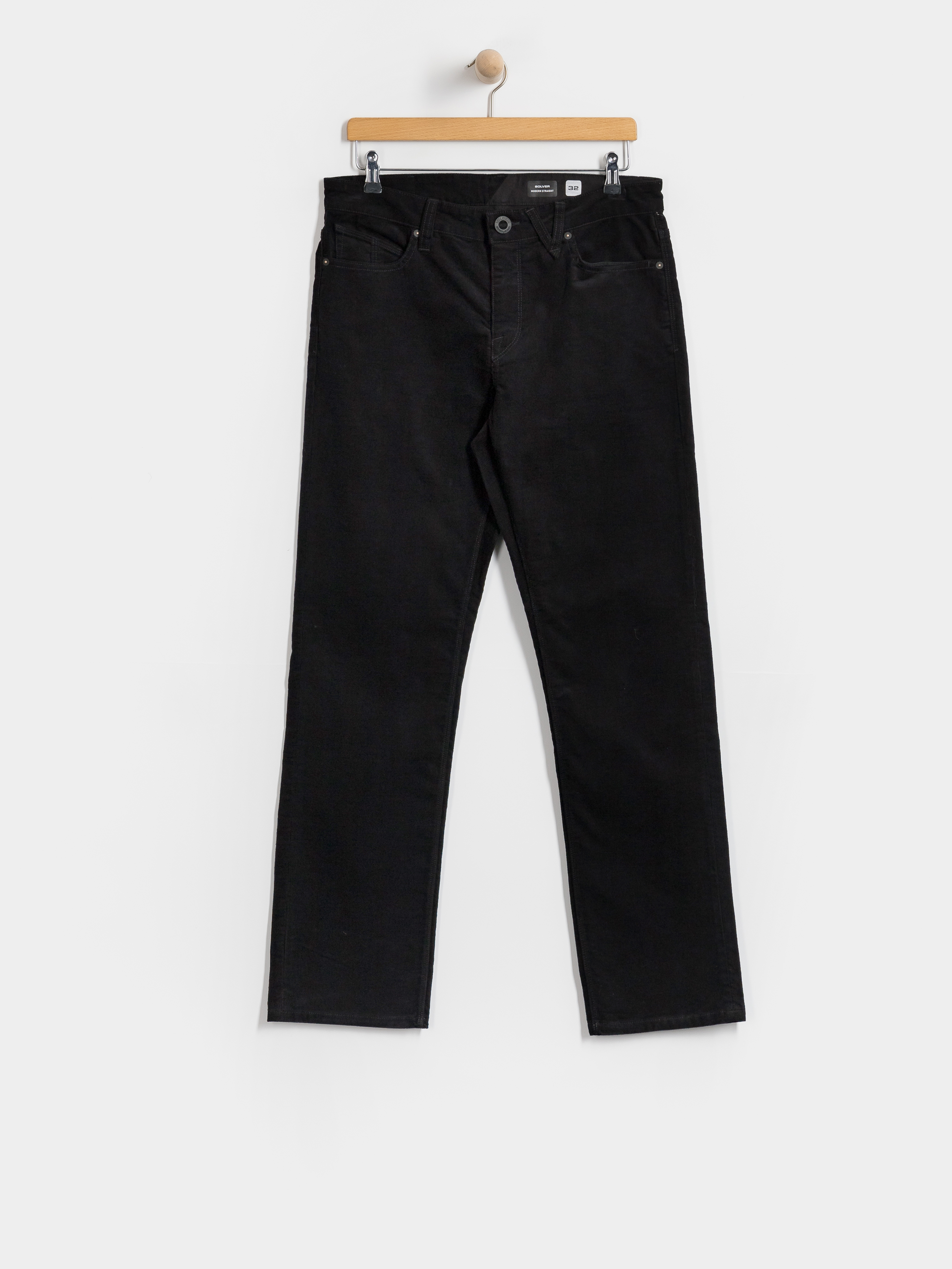 Nohavice Volcom Solver 5 Pocket Cord (black)