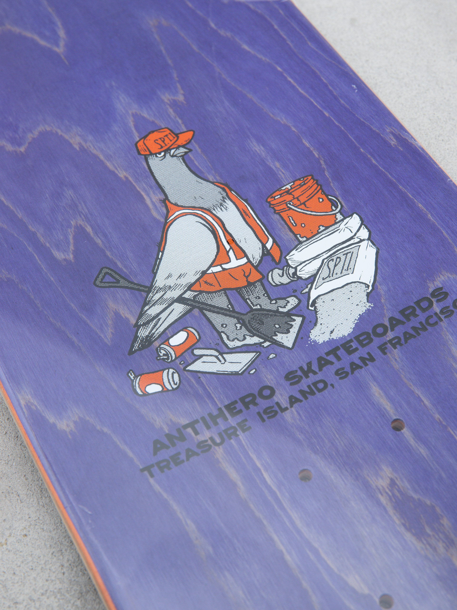 Doska Antihero Treasure Island Eagle (grey)