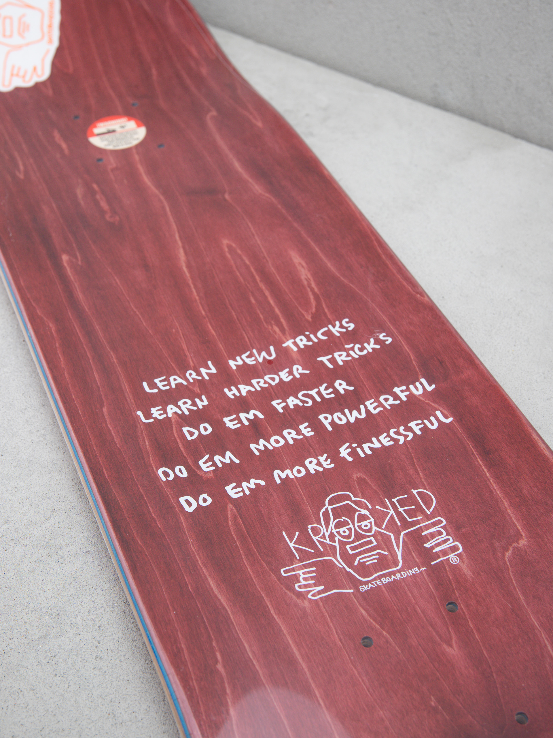 Doska Krooked Cernicky Hot (red)