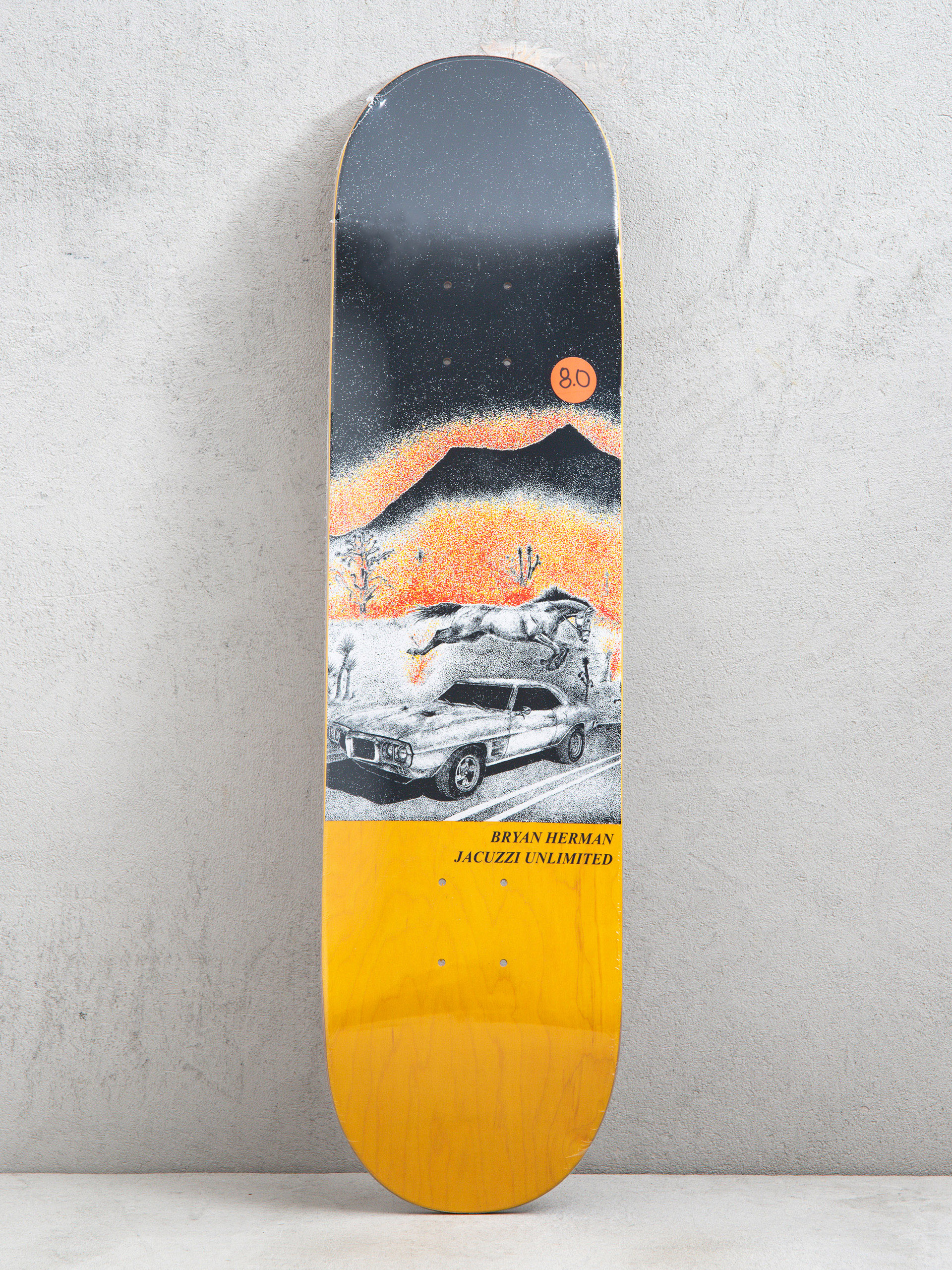 Doska Jacuzzi Brain Herman Guest Board Fire Bird (yellow)