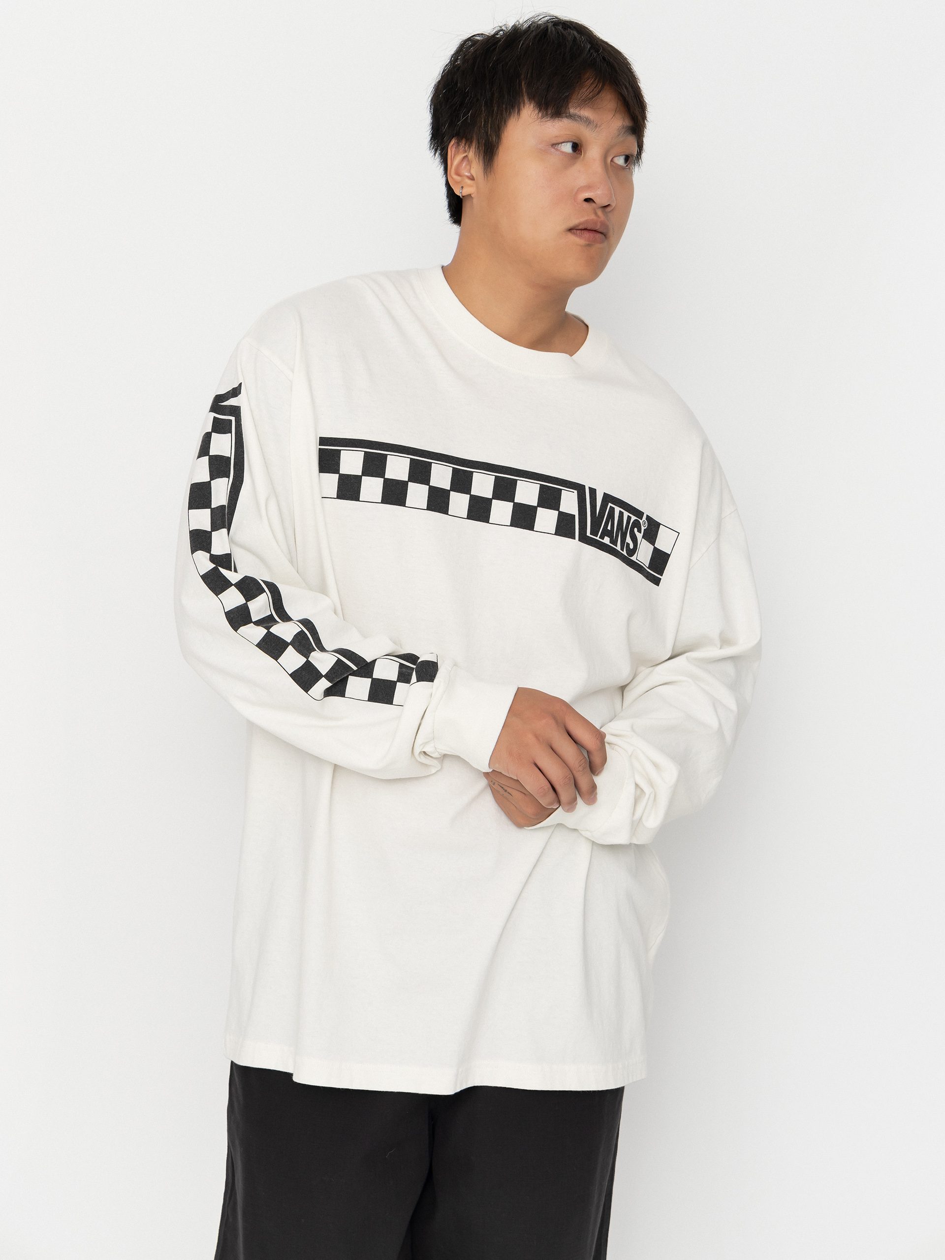 Triko Vans Racing (marshmallow)