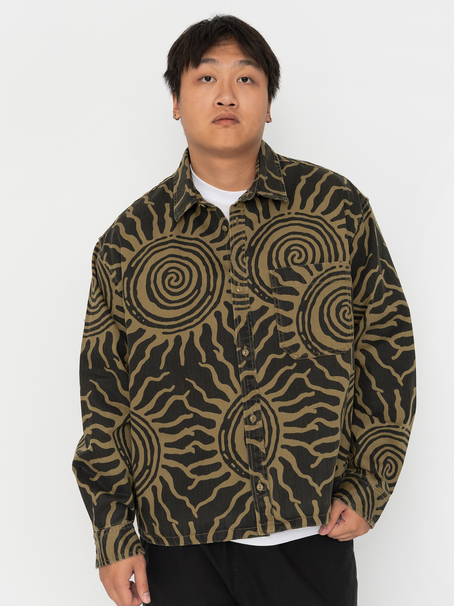 Košeľa Vans Martinez Cotton Overshirt