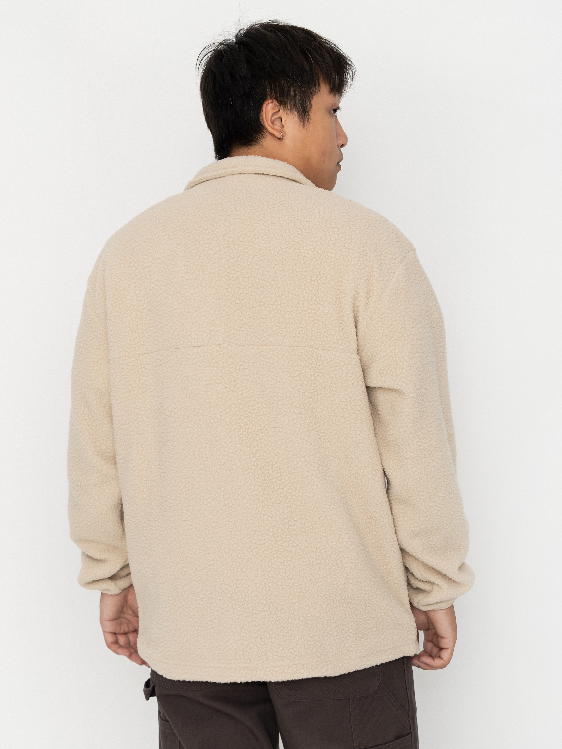 Pánsky Flísová mikina Quiksilver Clean Coast Fz (peyote)