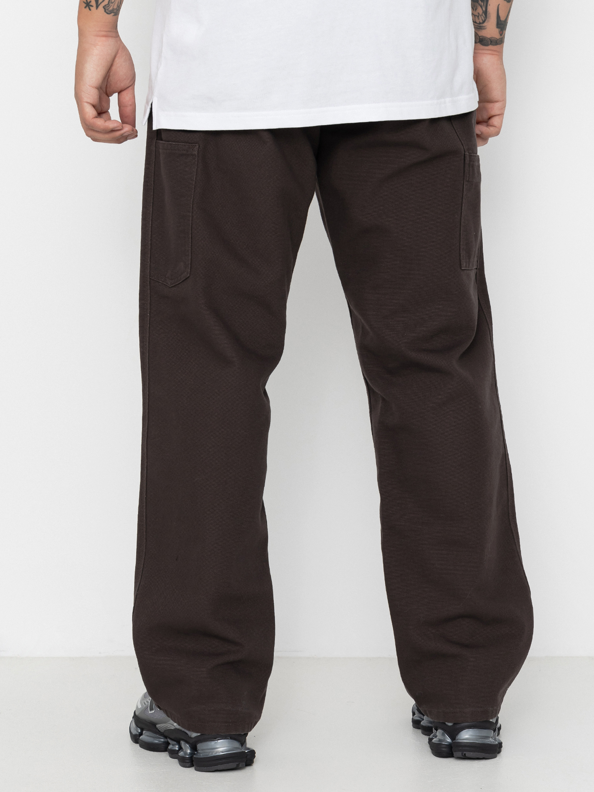 Nohavice Carhartt WIP Single Knee (tobacco/rinsed)