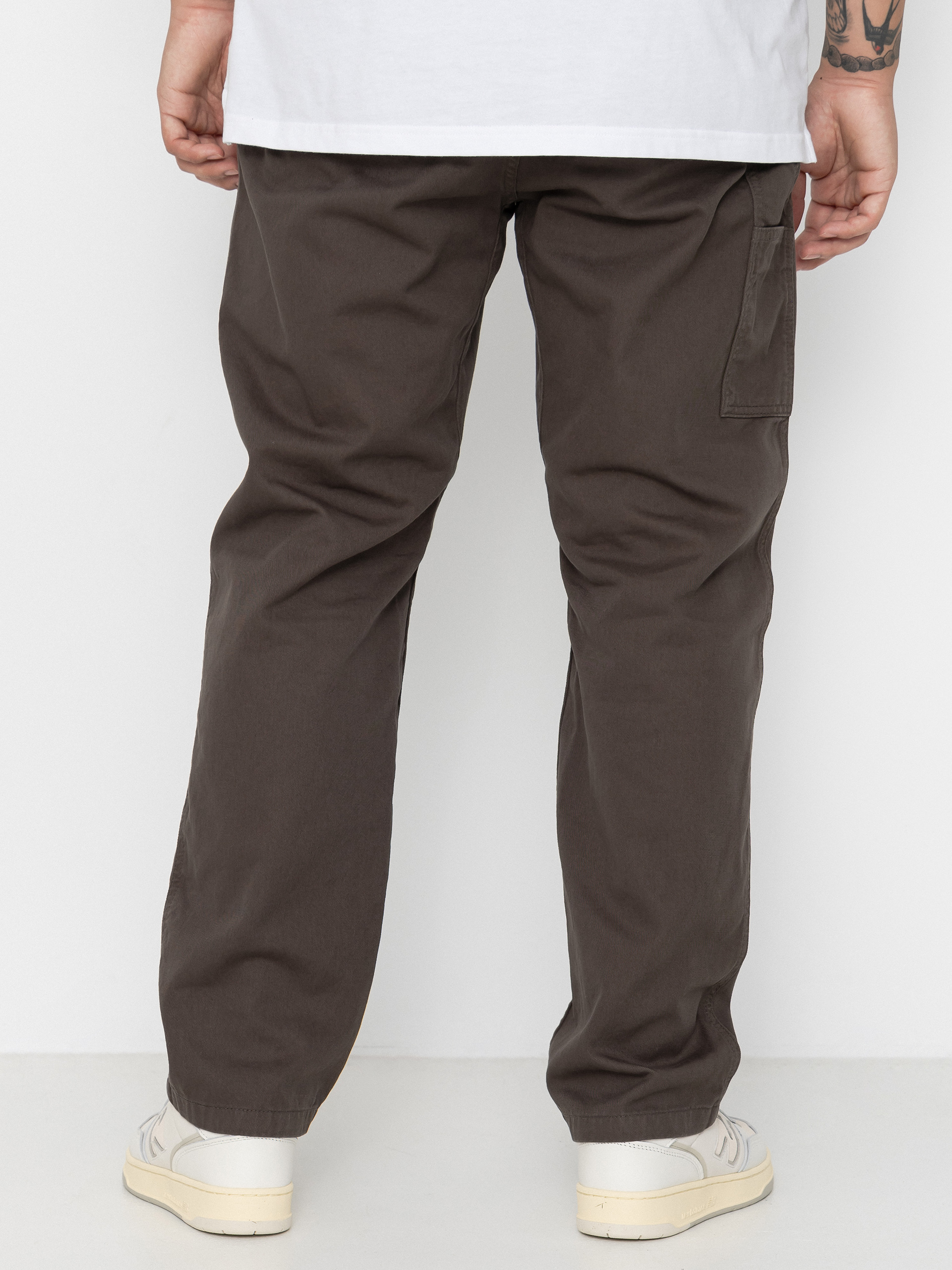 Nohavice Carhartt WIP Flint (shungite/garment dyed)