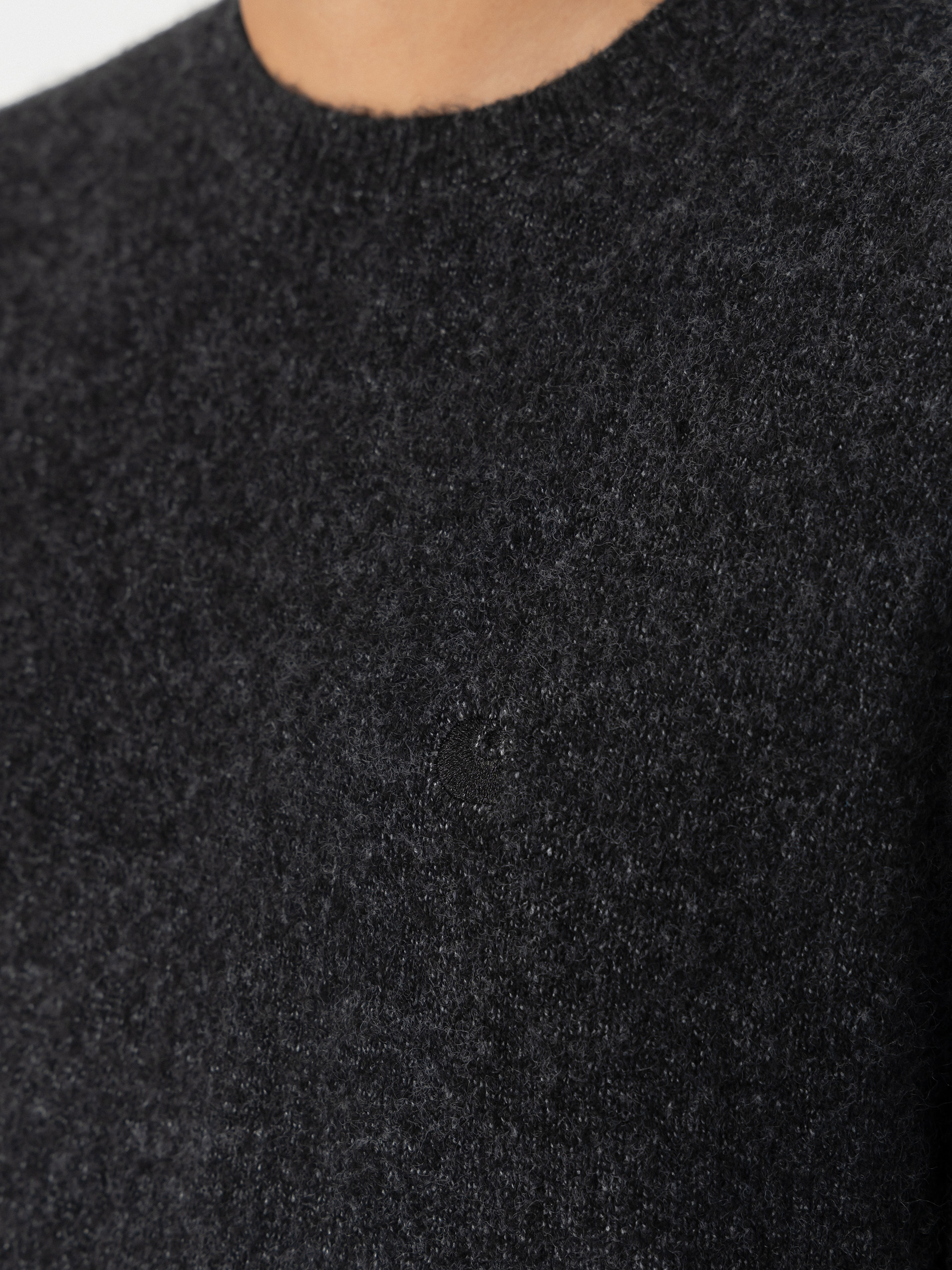 Sveter Carhartt WIP Curtis (tangled black)