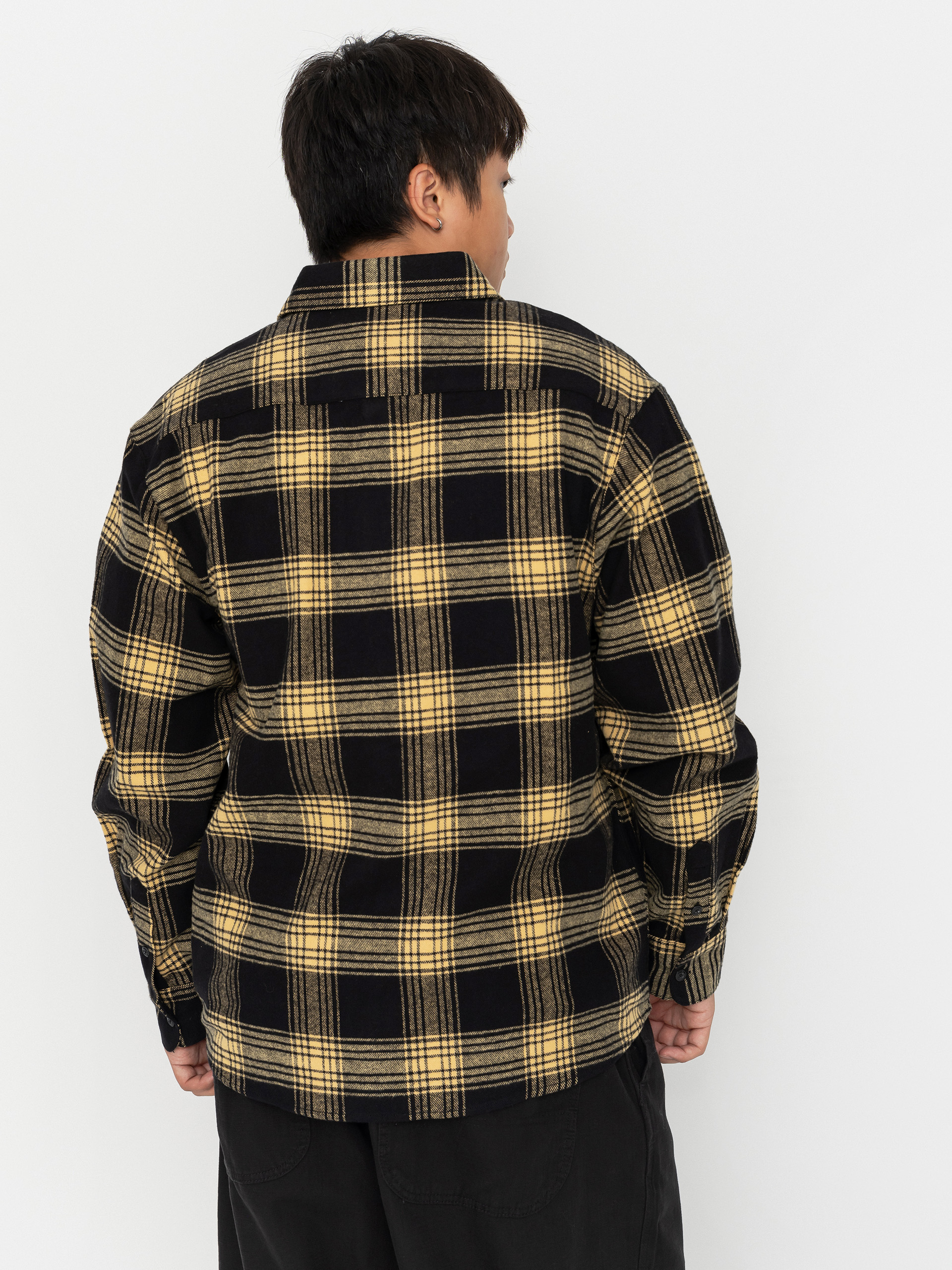 Košeľa Volcom Fa Ozzy Plaid (mustard)