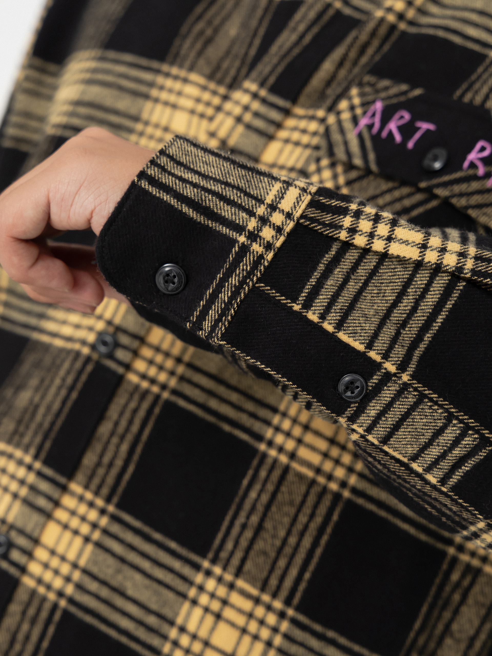 Košeľa Volcom Fa Ozzy Plaid (mustard)