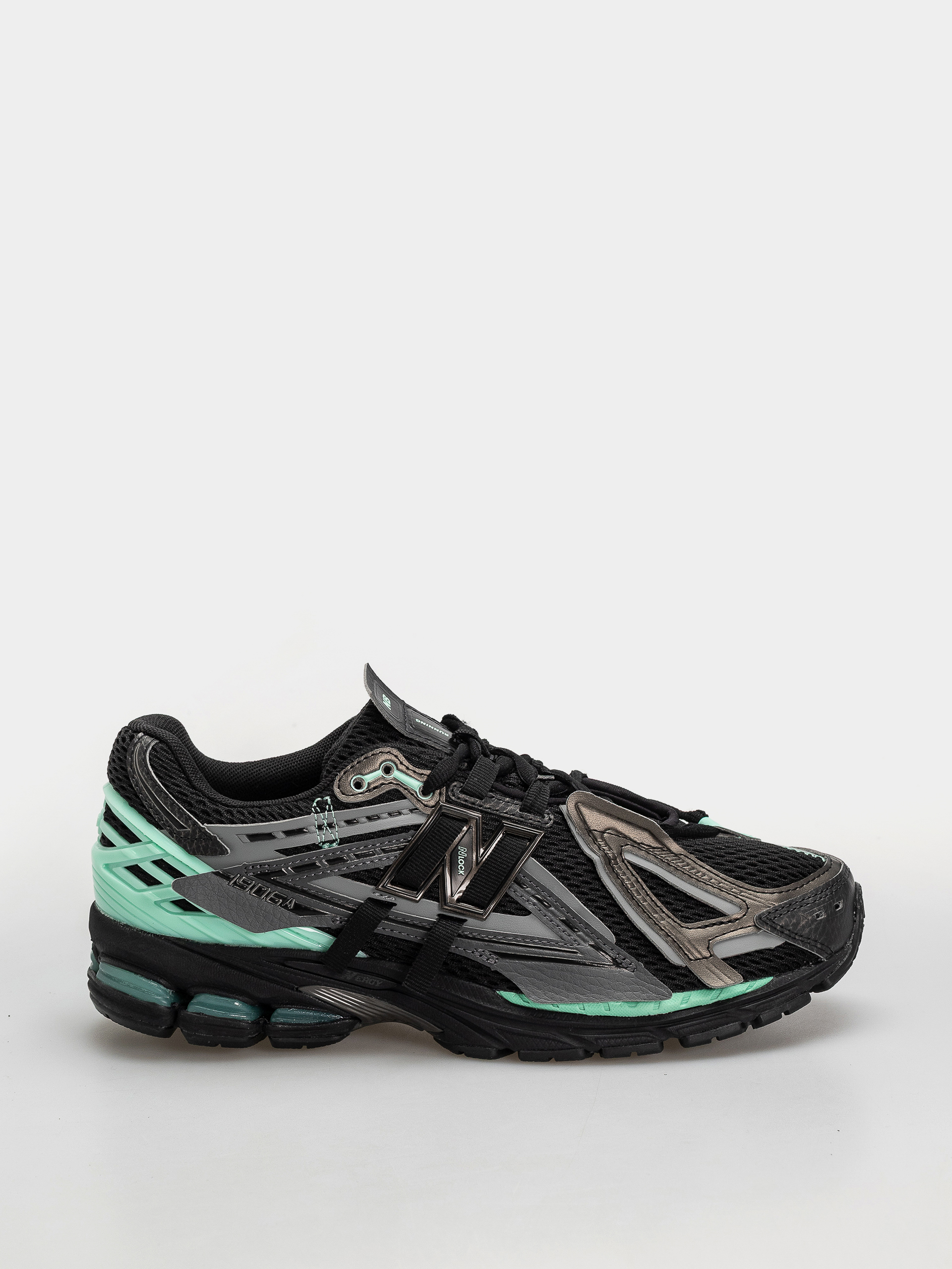 Topánky New Balance 1906 (black/bright mint)